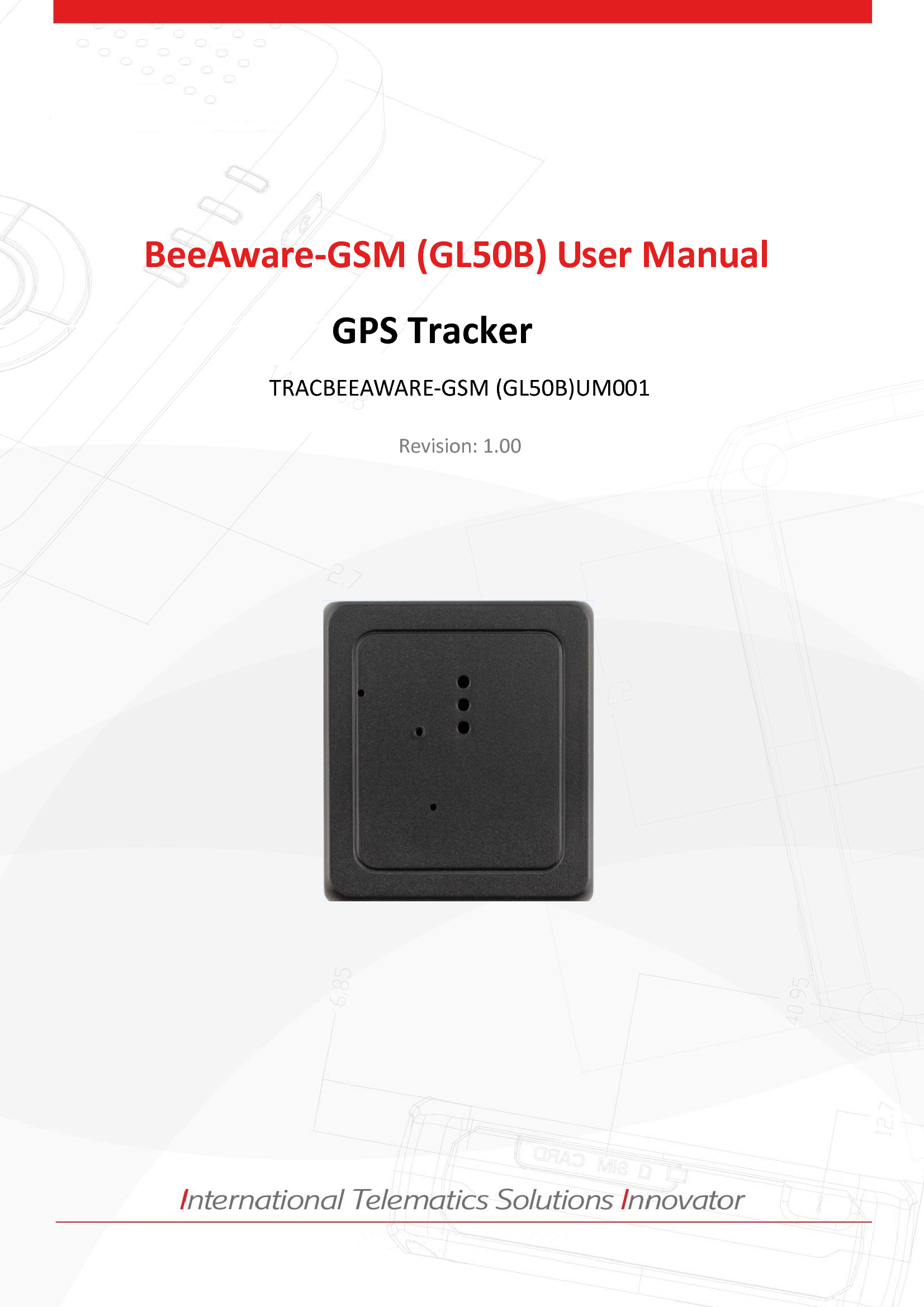 Roambee GL50B GPS Tracker User Manual GL50