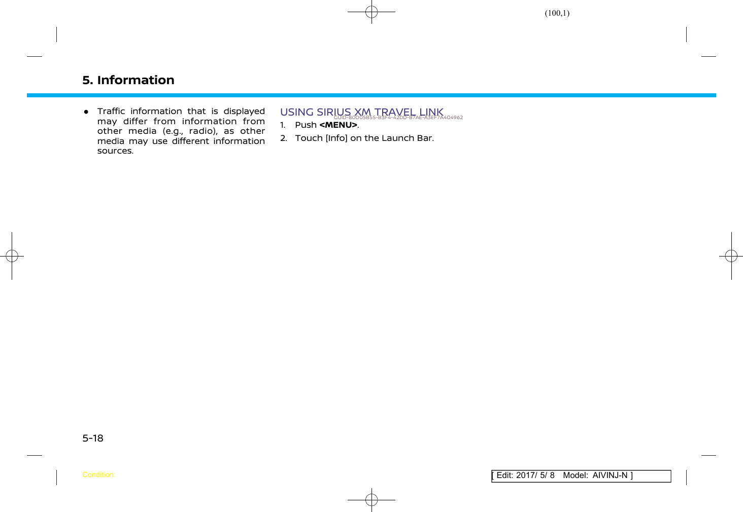 Page 100 of Robert Bosch Car Multimedia AIVICMFB0 Navigation System with Bluetooth and WLAN User Manual