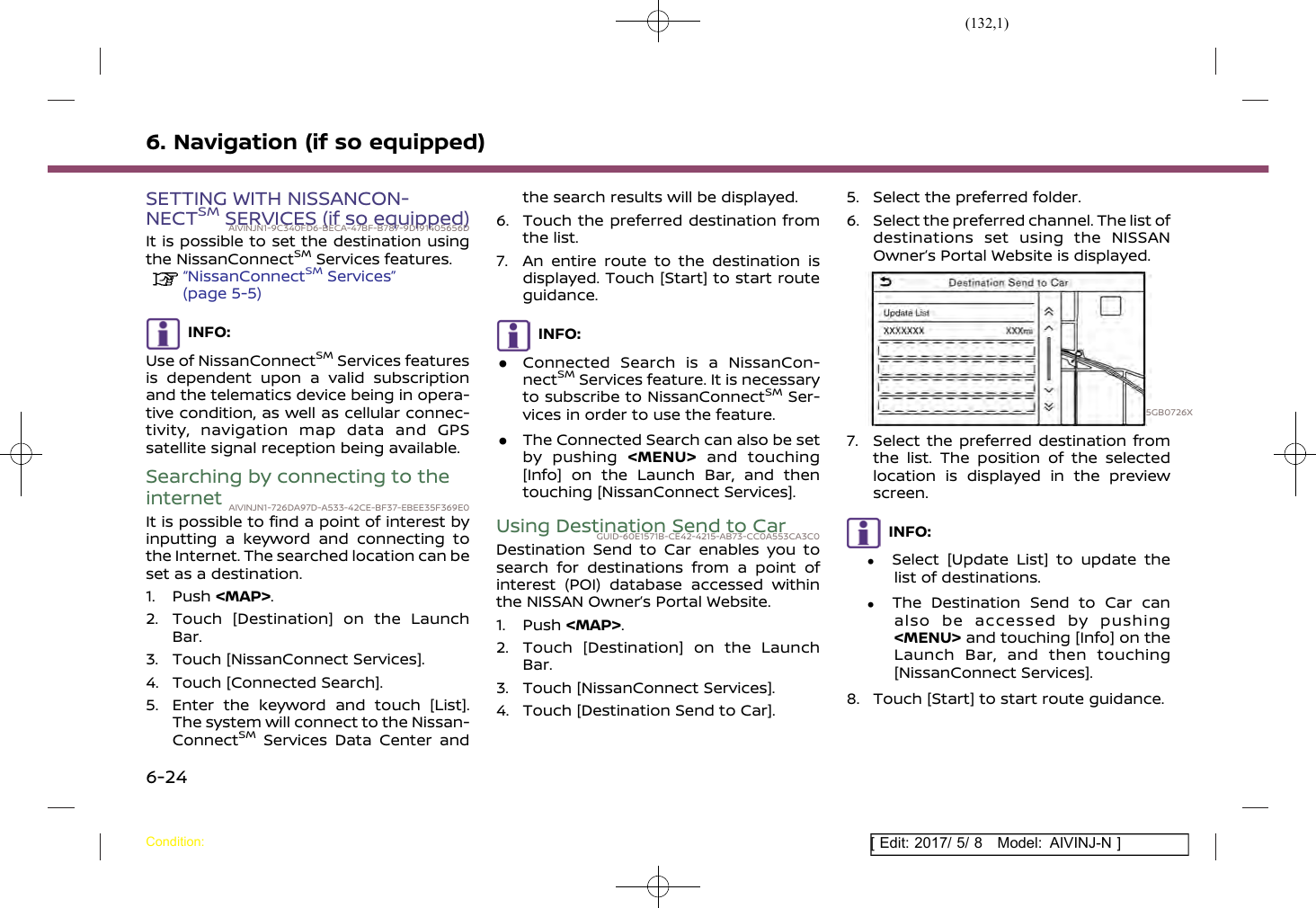 Page 132 of Robert Bosch Car Multimedia AIVICMFB0 Navigation System with Bluetooth and WLAN User Manual