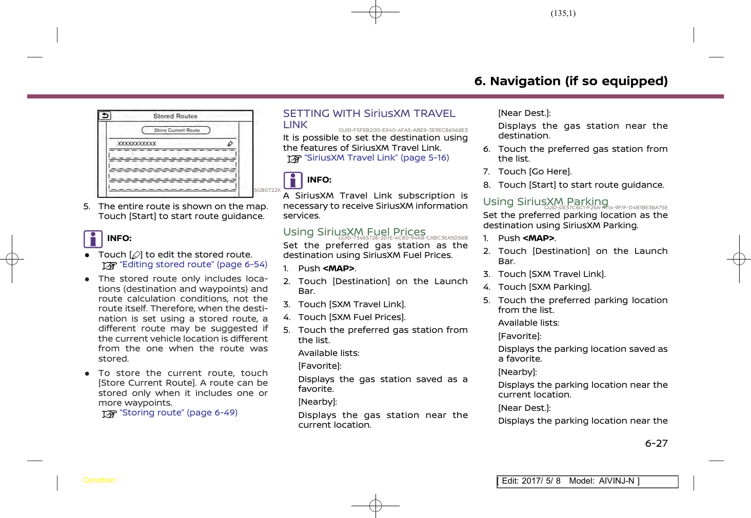 Page 135 of Robert Bosch Car Multimedia AIVICMFB0 Navigation System with Bluetooth and WLAN User Manual