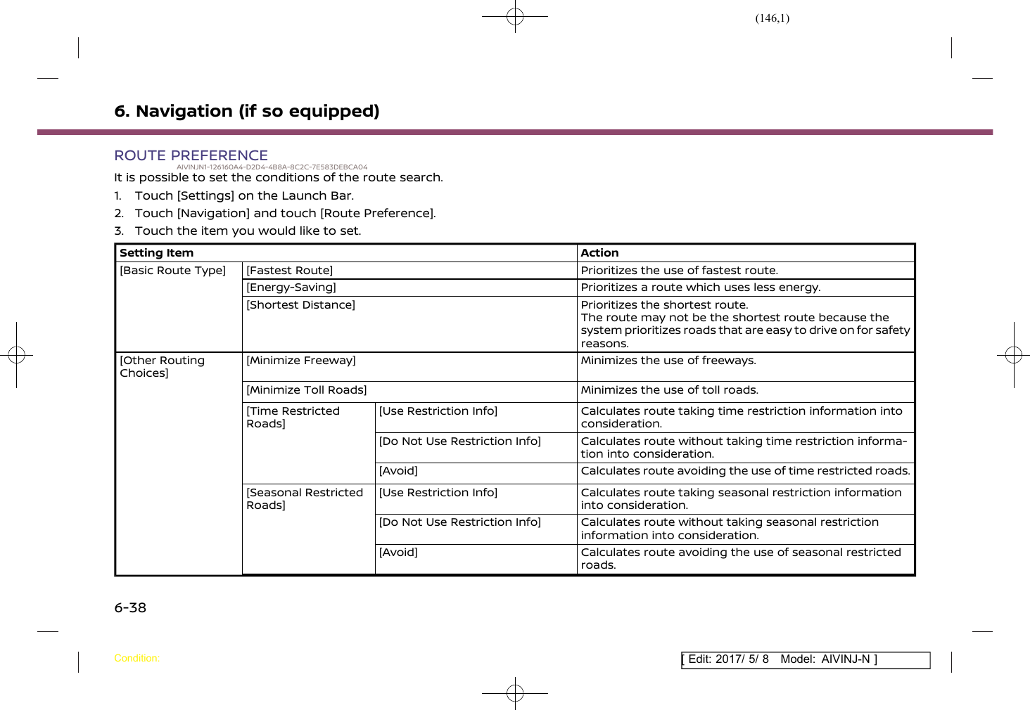 Page 146 of Robert Bosch Car Multimedia AIVICMFB0 Navigation System with Bluetooth and WLAN User Manual