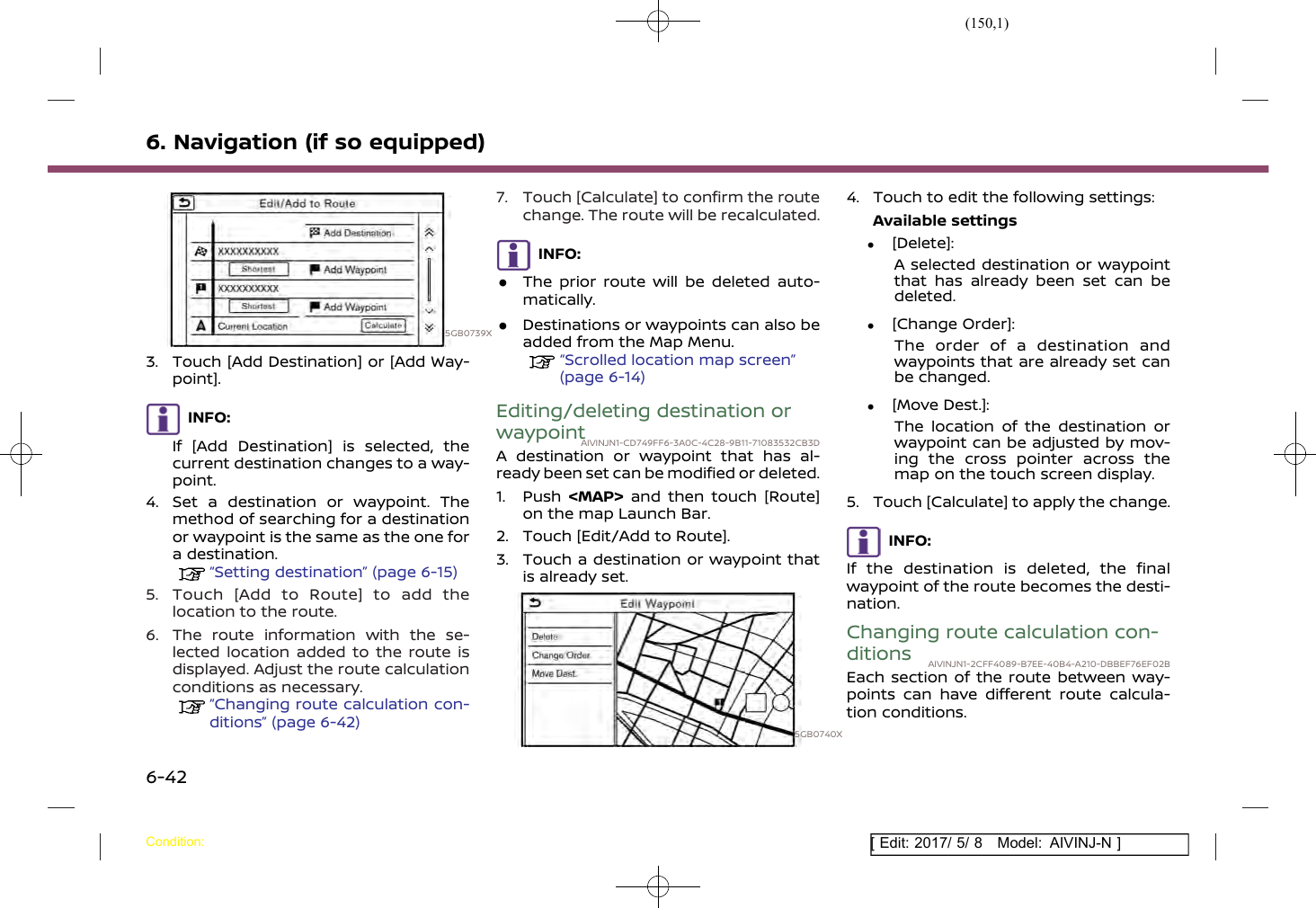 Page 150 of Robert Bosch Car Multimedia AIVICMFB0 Navigation System with Bluetooth and WLAN User Manual