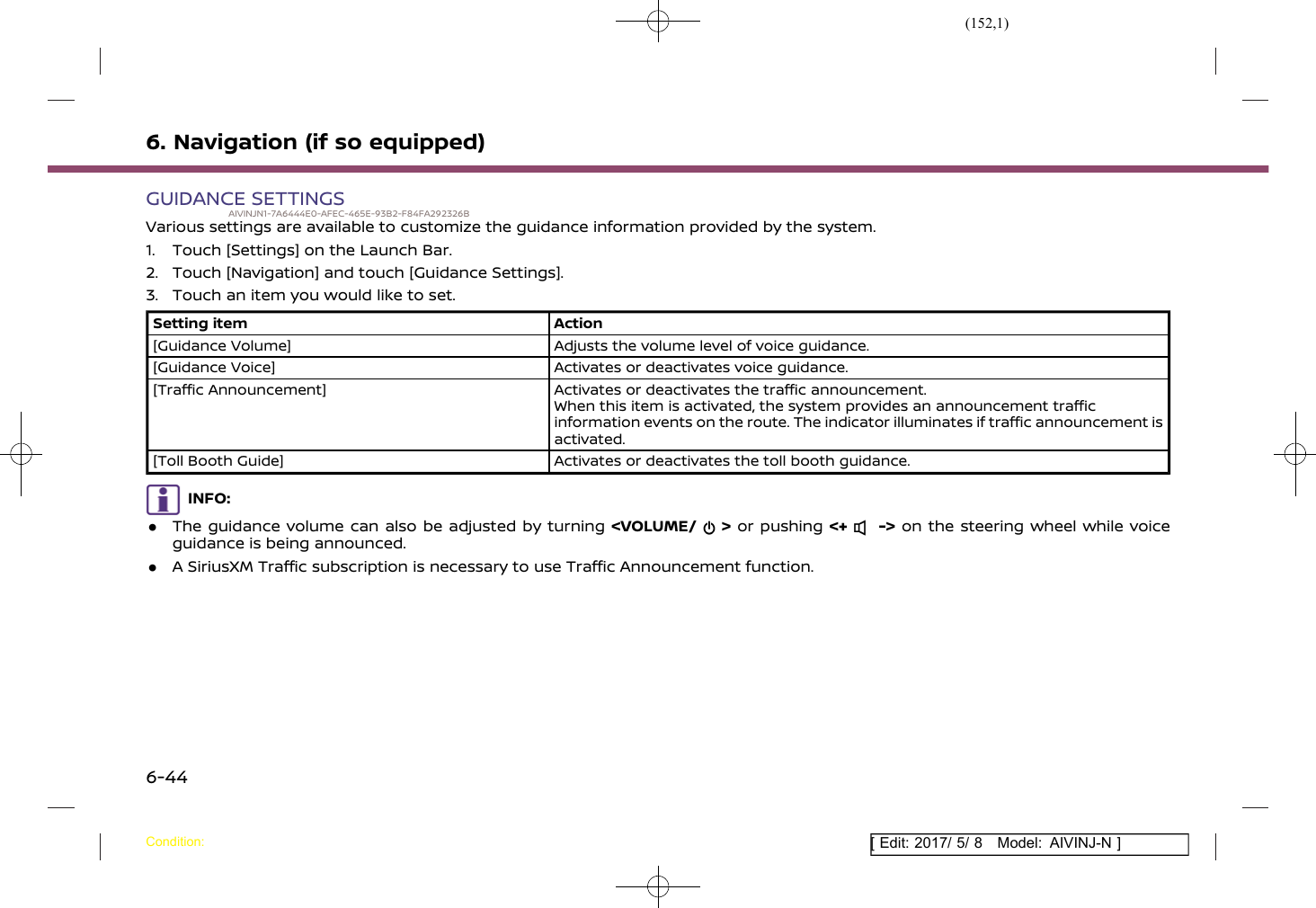 Page 152 of Robert Bosch Car Multimedia AIVICMFB0 Navigation System with Bluetooth and WLAN User Manual