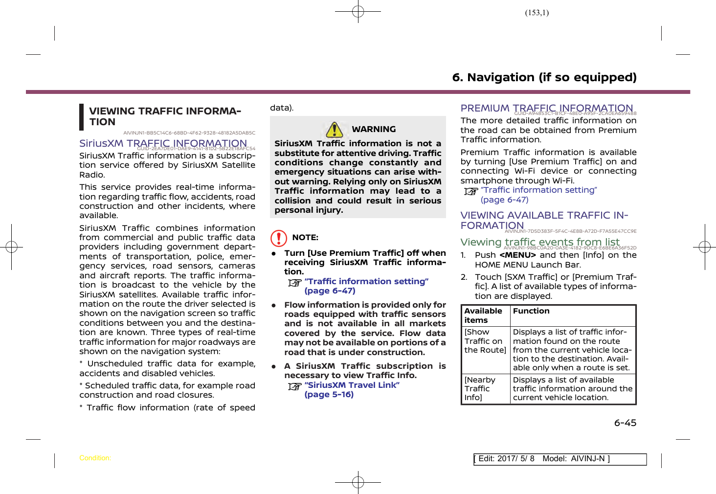 Page 153 of Robert Bosch Car Multimedia AIVICMFB0 Navigation System with Bluetooth and WLAN User Manual