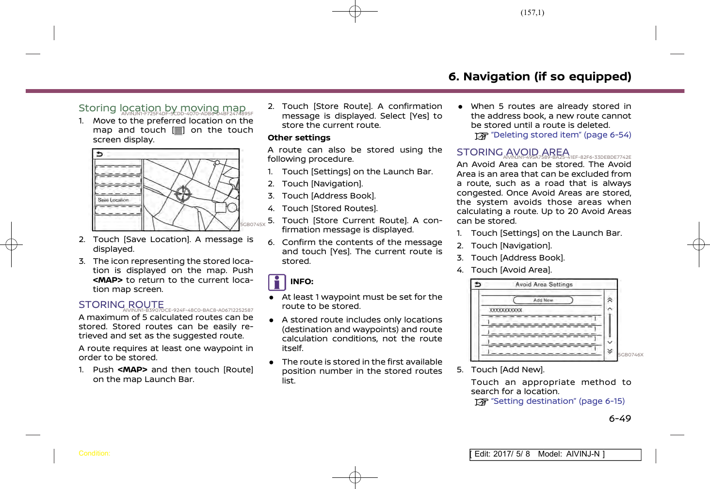 Page 157 of Robert Bosch Car Multimedia AIVICMFB0 Navigation System with Bluetooth and WLAN User Manual