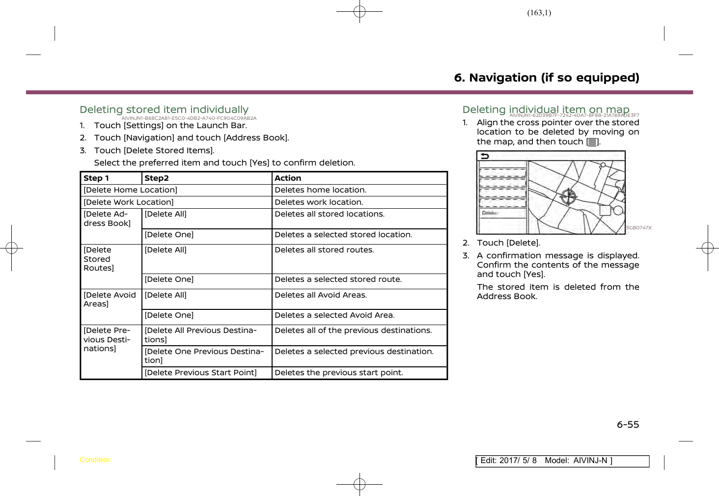 Page 163 of Robert Bosch Car Multimedia AIVICMFB0 Navigation System with Bluetooth and WLAN User Manual