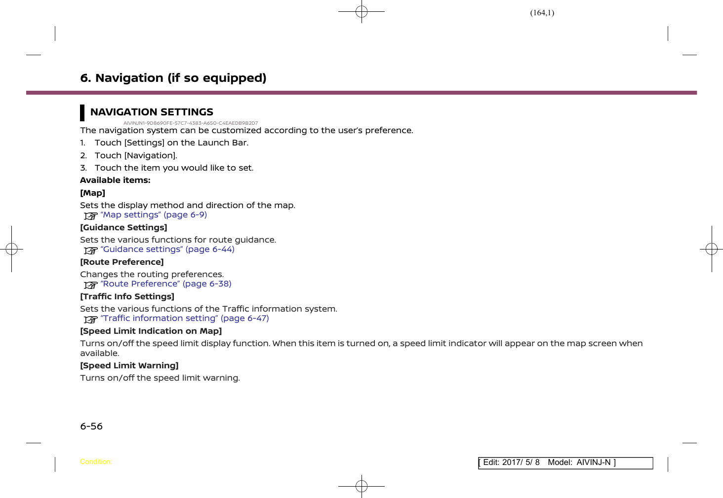 Page 164 of Robert Bosch Car Multimedia AIVICMFB0 Navigation System with Bluetooth and WLAN User Manual