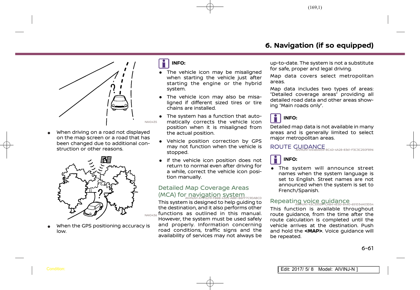 Page 169 of Robert Bosch Car Multimedia AIVICMFB0 Navigation System with Bluetooth and WLAN User Manual