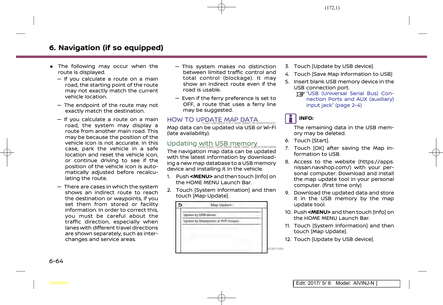 Page 172 of Robert Bosch Car Multimedia AIVICMFB0 Navigation System with Bluetooth and WLAN User Manual
