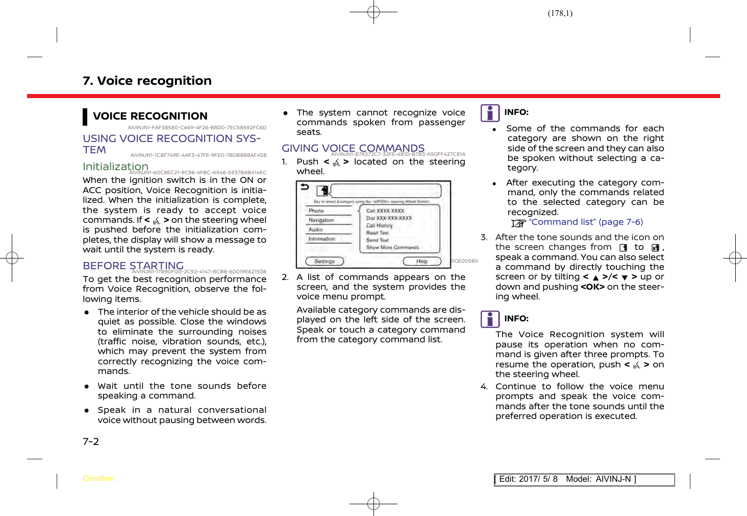Page 178 of Robert Bosch Car Multimedia AIVICMFB0 Navigation System with Bluetooth and WLAN User Manual