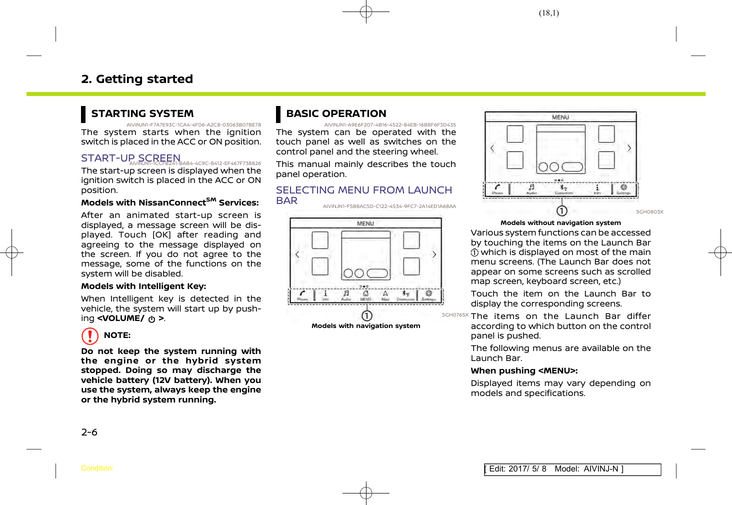 Page 18 of Robert Bosch Car Multimedia AIVICMFB0 Navigation System with Bluetooth and WLAN User Manual