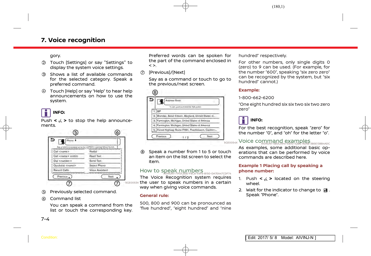 Page 180 of Robert Bosch Car Multimedia AIVICMFB0 Navigation System with Bluetooth and WLAN User Manual