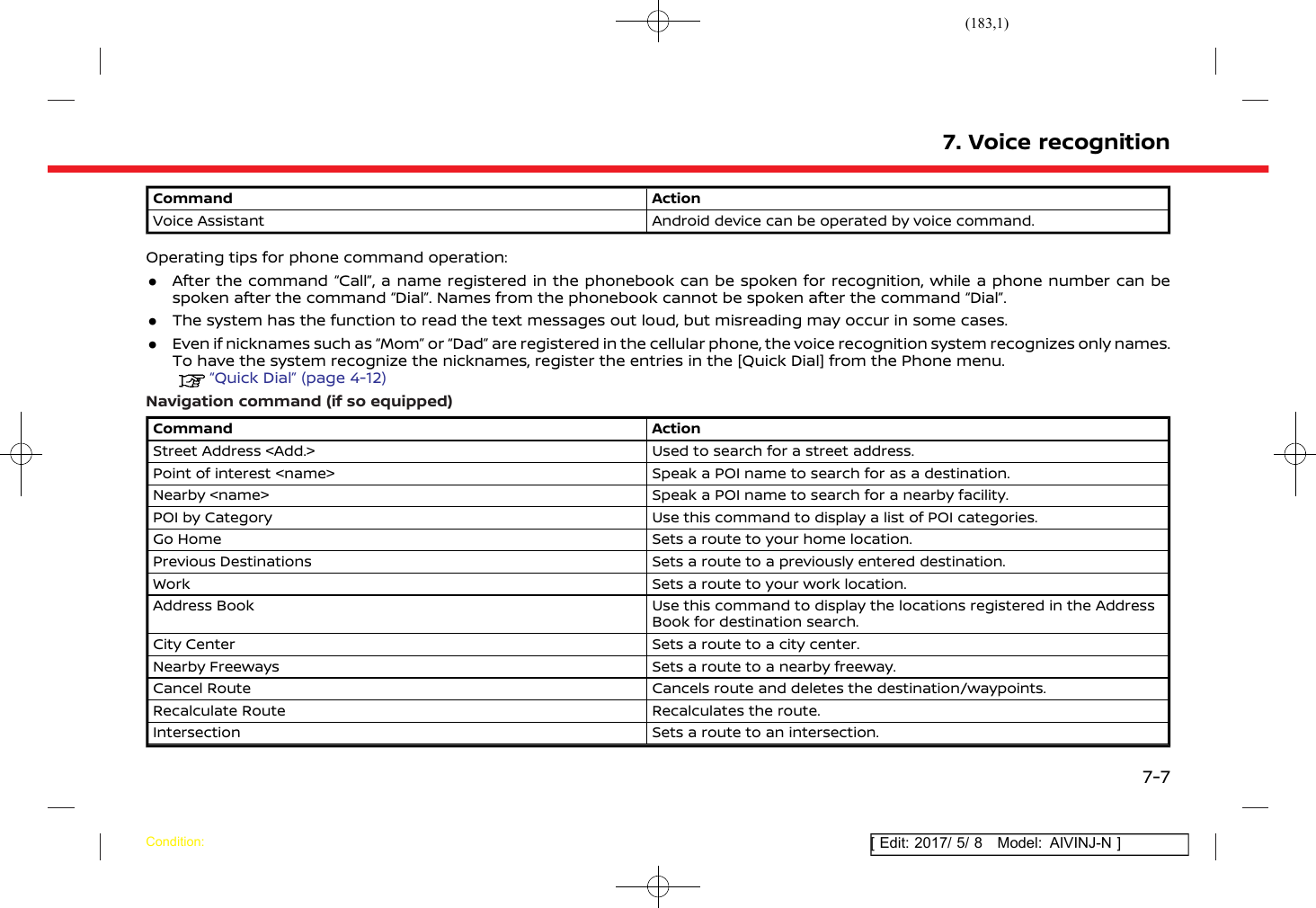 Page 183 of Robert Bosch Car Multimedia AIVICMFB0 Navigation System with Bluetooth and WLAN User Manual