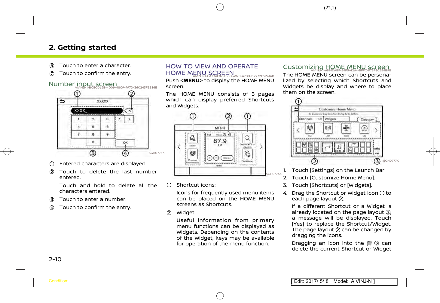Page 22 of Robert Bosch Car Multimedia AIVICMFB0 Navigation System with Bluetooth and WLAN User Manual