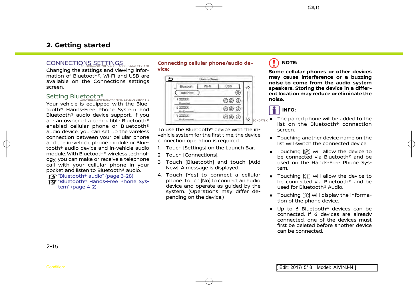 Page 28 of Robert Bosch Car Multimedia AIVICMFB0 Navigation System with Bluetooth and WLAN User Manual