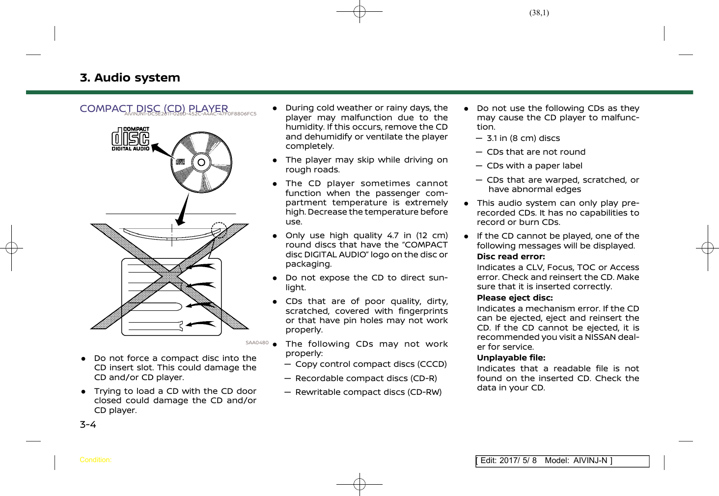 Page 38 of Robert Bosch Car Multimedia AIVICMFB0 Navigation System with Bluetooth and WLAN User Manual