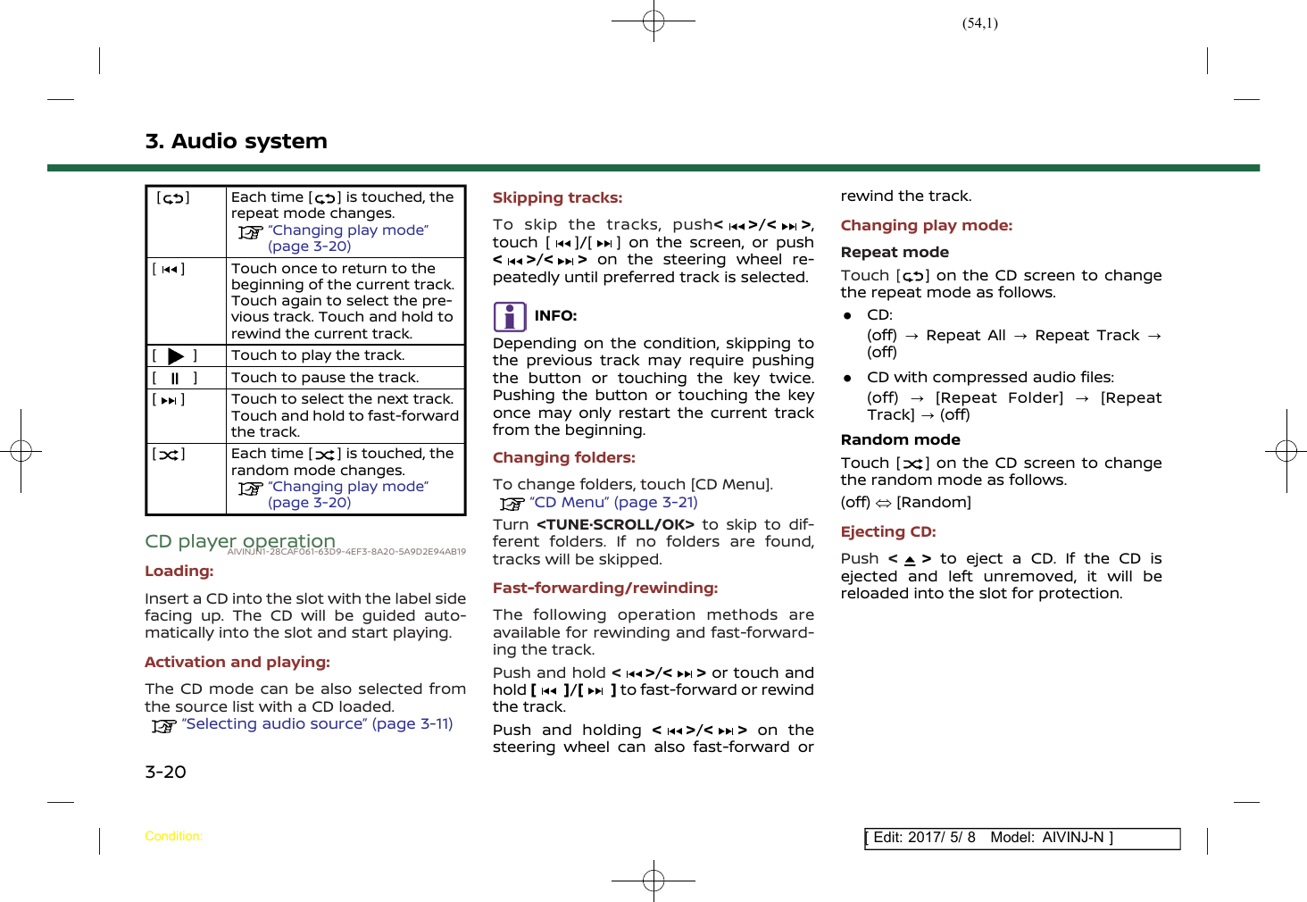 Page 54 of Robert Bosch Car Multimedia AIVICMFB0 Navigation System with Bluetooth and WLAN User Manual