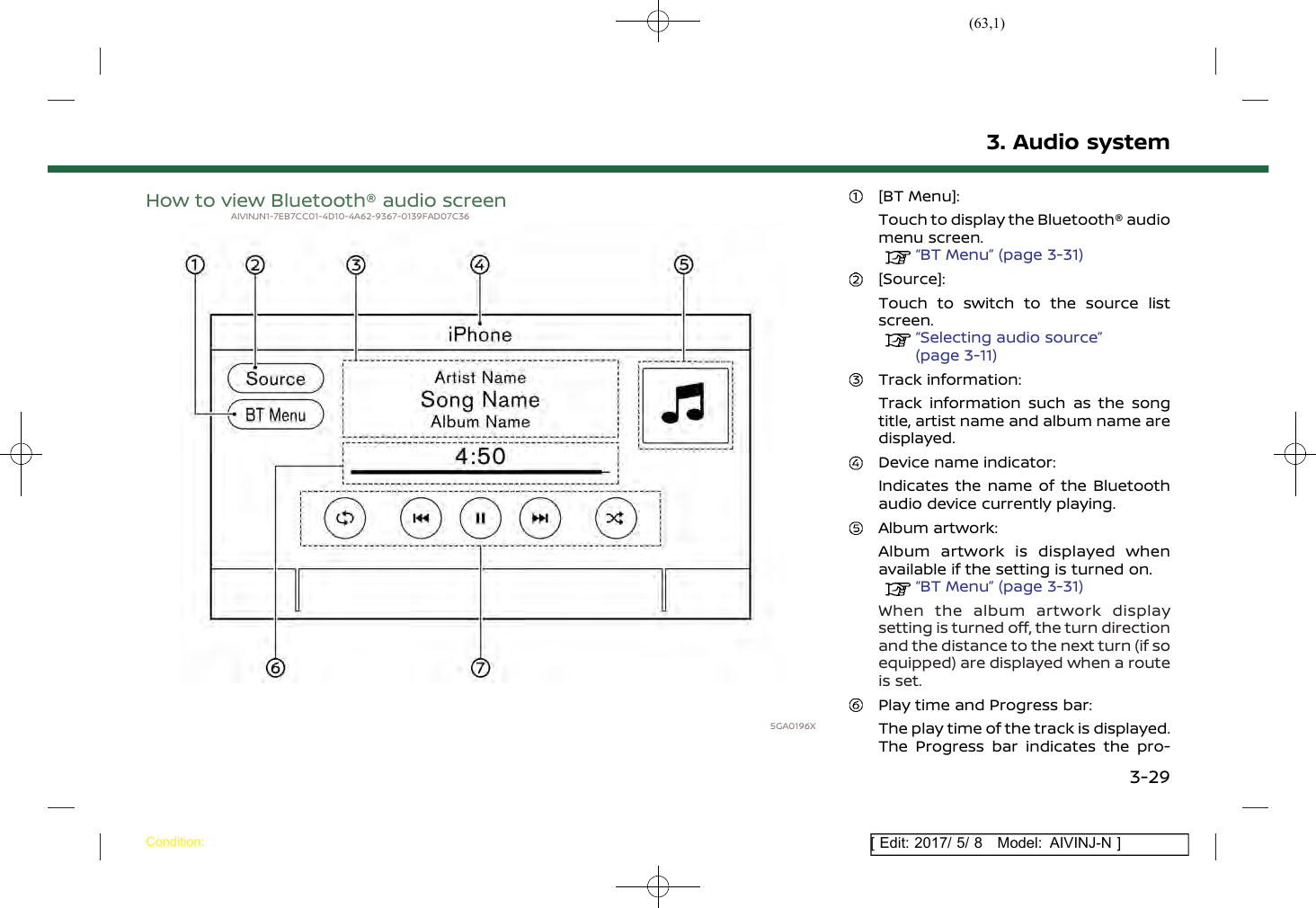 Page 63 of Robert Bosch Car Multimedia AIVICMFB0 Navigation System with Bluetooth and WLAN User Manual