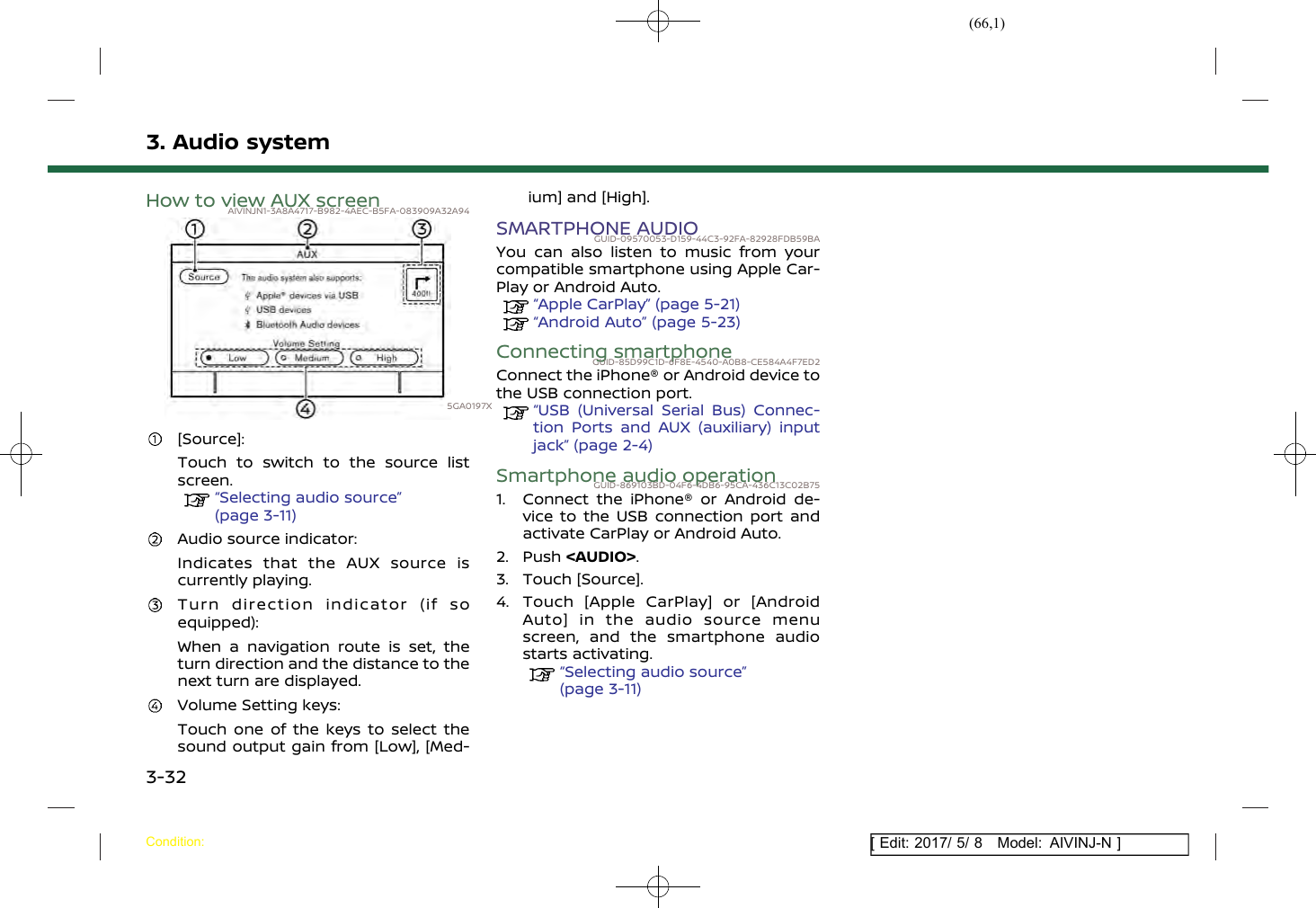 Page 66 of Robert Bosch Car Multimedia AIVICMFB0 Navigation System with Bluetooth and WLAN User Manual