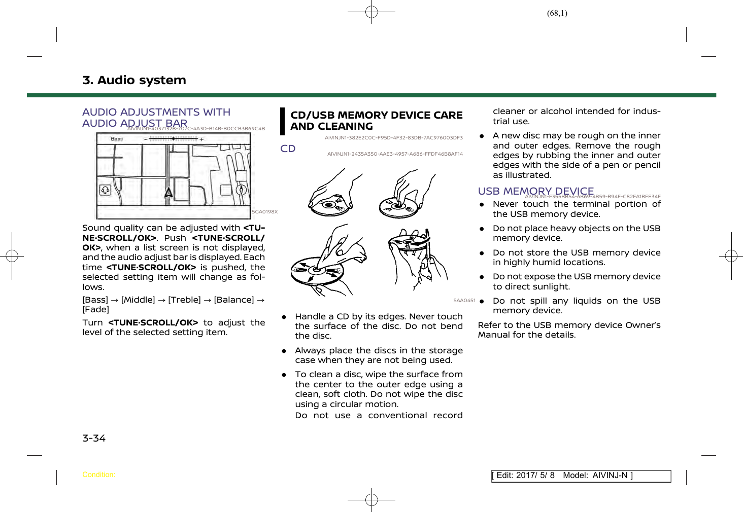 Page 68 of Robert Bosch Car Multimedia AIVICMFB0 Navigation System with Bluetooth and WLAN User Manual