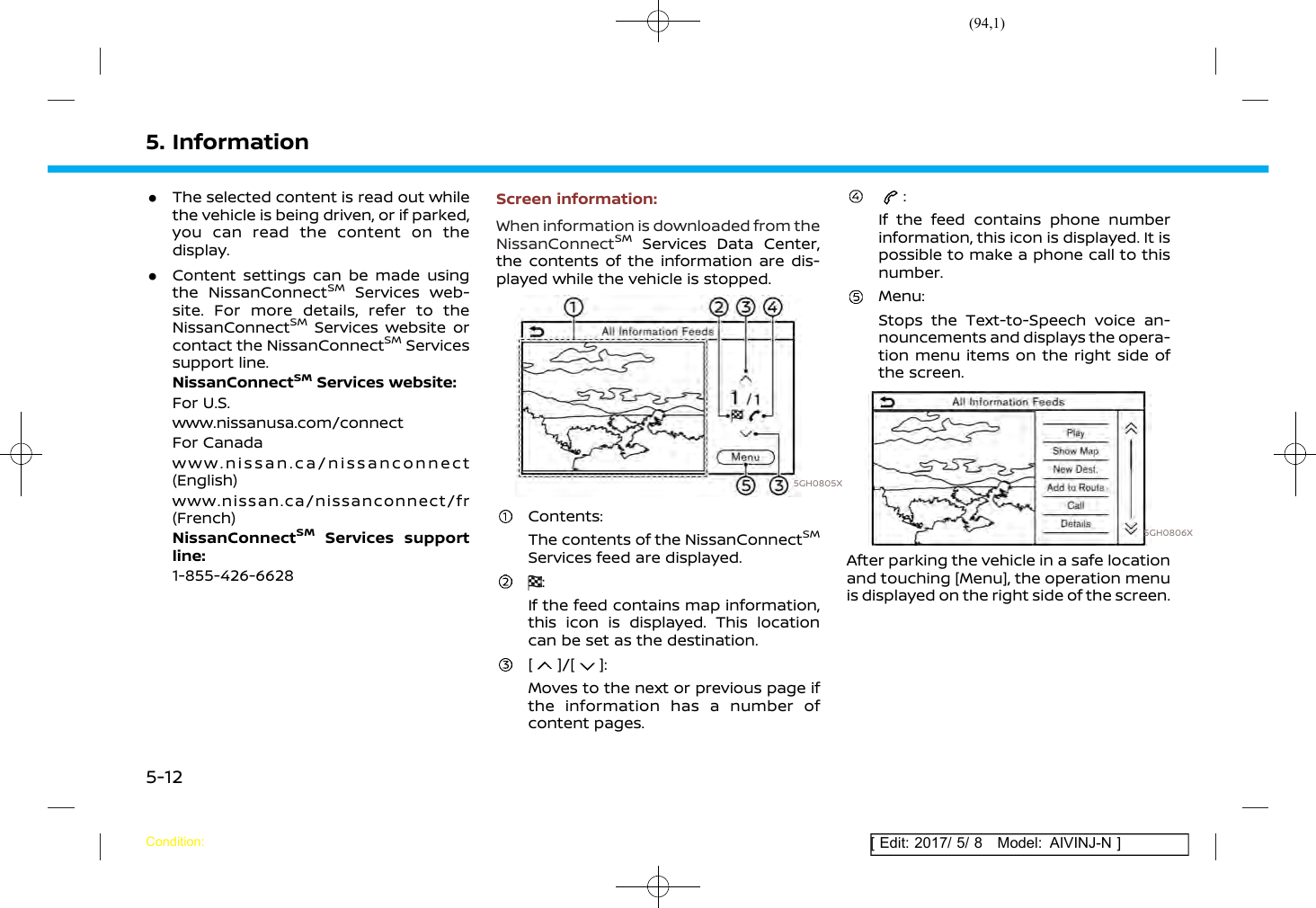 Page 94 of Robert Bosch Car Multimedia AIVICMFB0 Navigation System with Bluetooth and WLAN User Manual