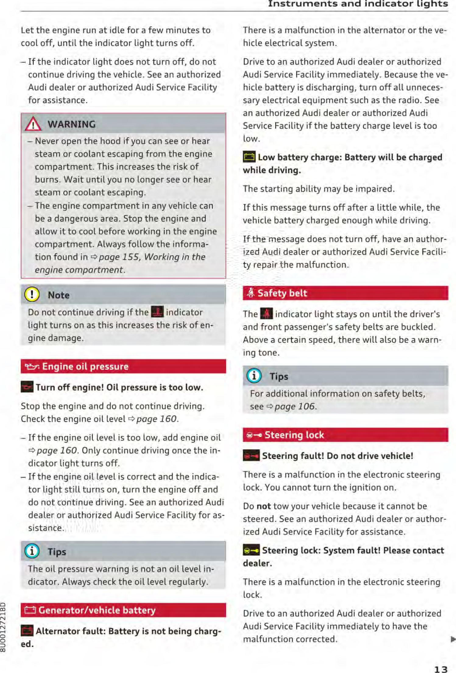 Page 15 of Robert Bosch Car Multimedia AUFPK20 Instrument cluster with immobilizer User Manual part 1