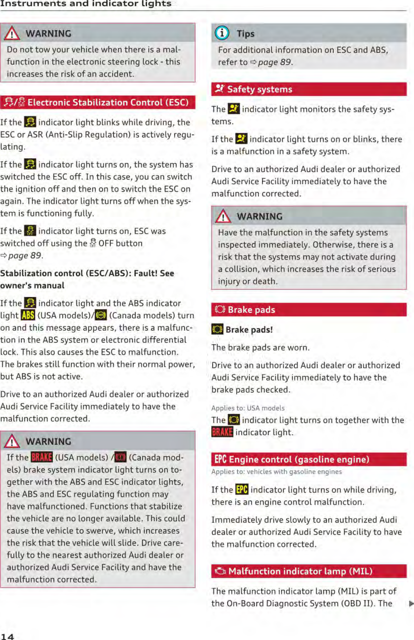 Page 16 of Robert Bosch Car Multimedia AUFPK20 Instrument cluster with immobilizer User Manual part 1