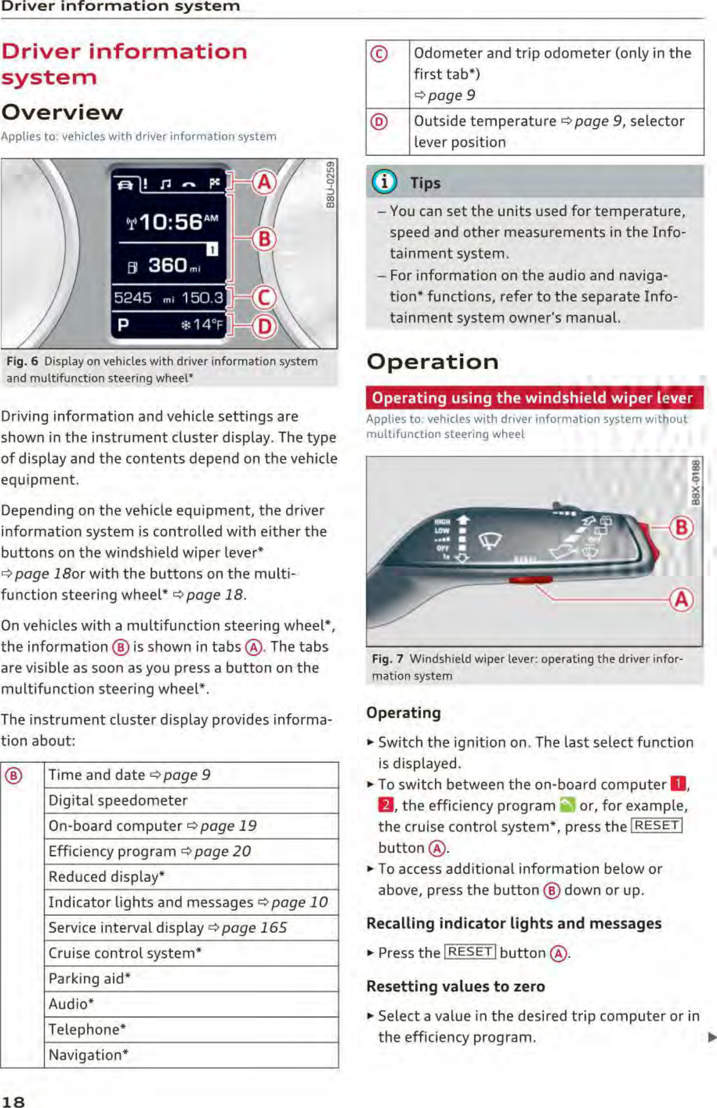 Page 20 of Robert Bosch Car Multimedia AUFPK20 Instrument cluster with immobilizer User Manual part 1