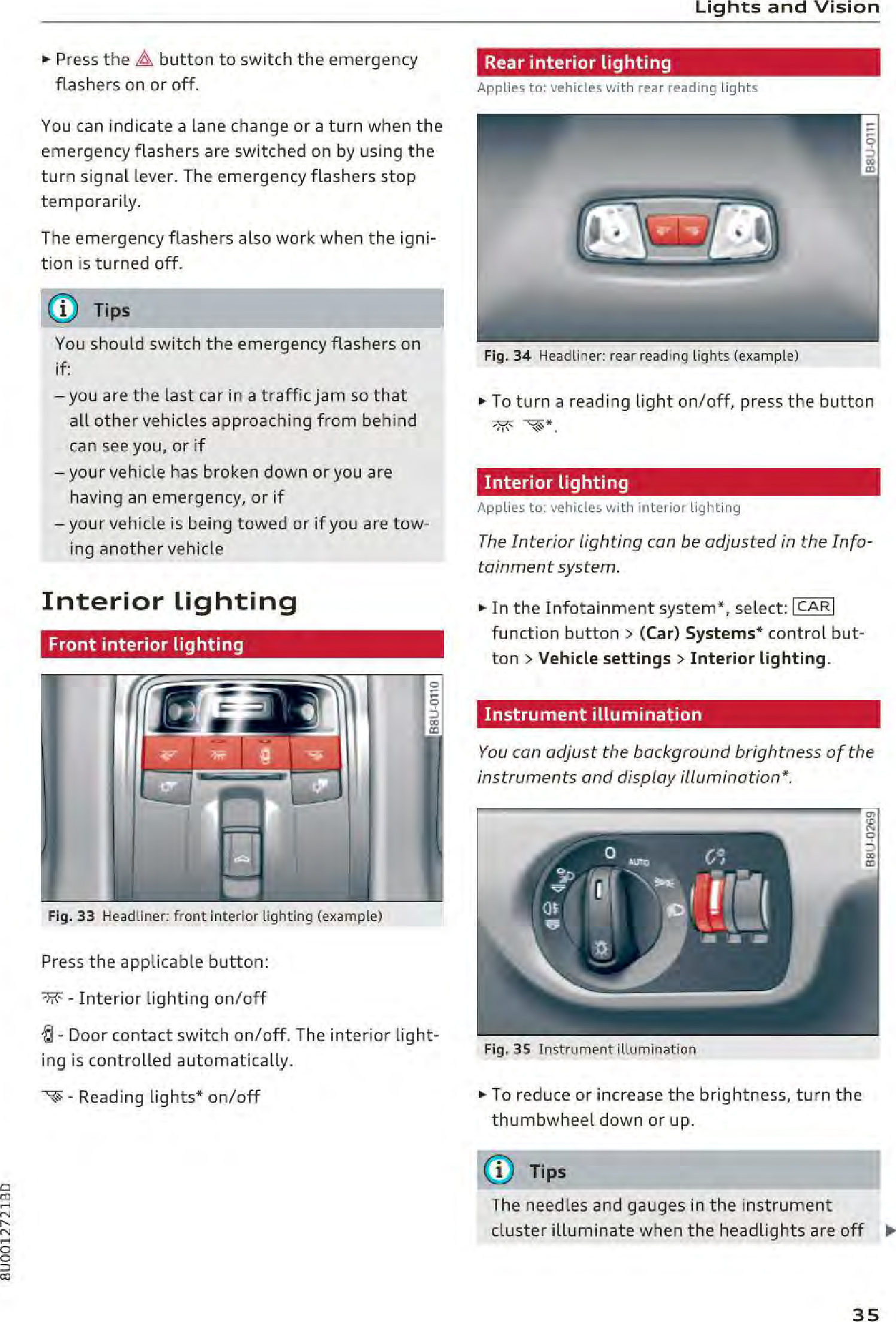 Page 37 of Robert Bosch Car Multimedia AUFPK20 Instrument cluster with immobilizer User Manual part 1