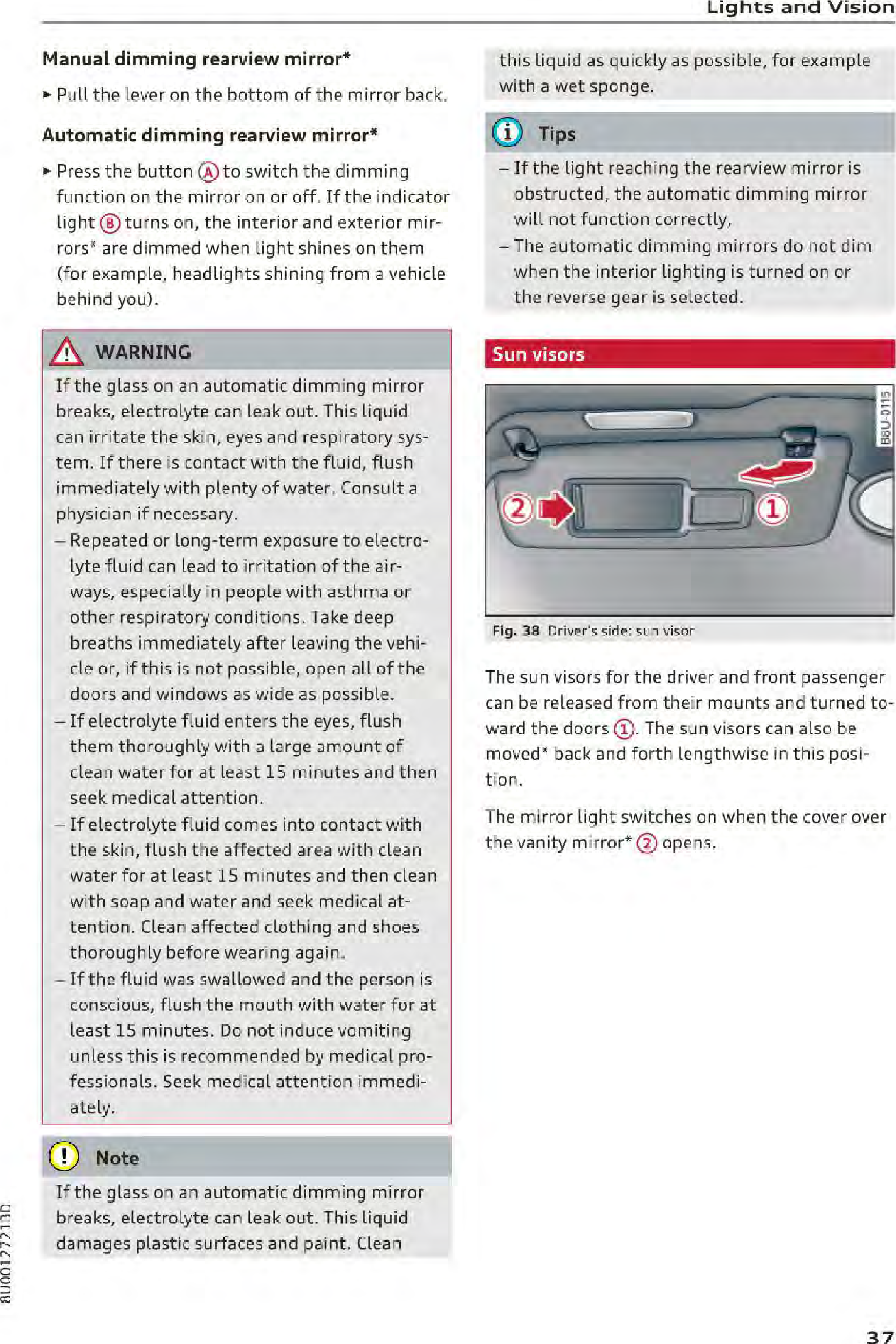 Page 39 of Robert Bosch Car Multimedia AUFPK20 Instrument cluster with immobilizer User Manual part 1