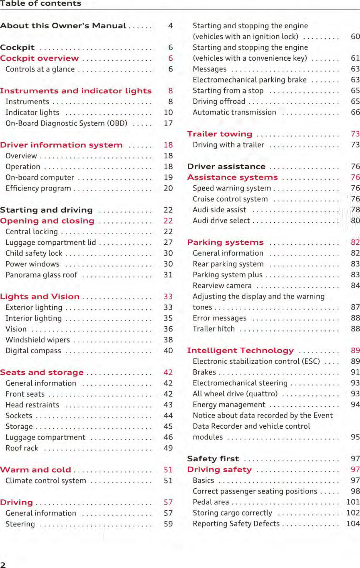 Page 4 of Robert Bosch Car Multimedia AUFPK20 Instrument cluster with immobilizer User Manual part 1