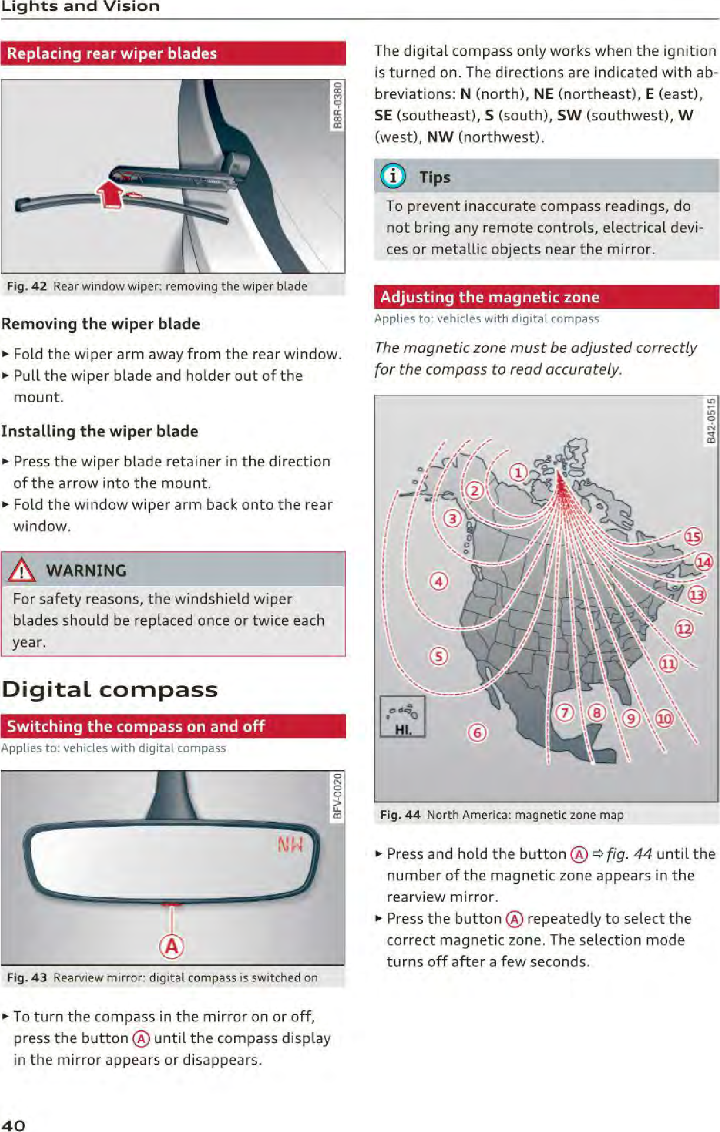 Page 42 of Robert Bosch Car Multimedia AUFPK20 Instrument cluster with immobilizer User Manual part 1