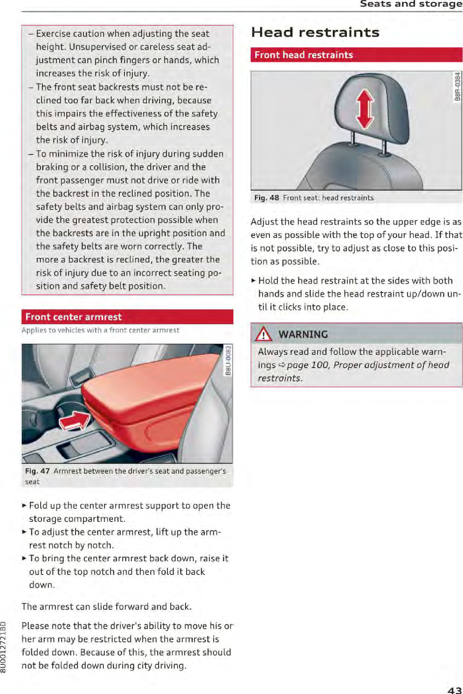 Page 45 of Robert Bosch Car Multimedia AUFPK20 Instrument cluster with immobilizer User Manual part 1