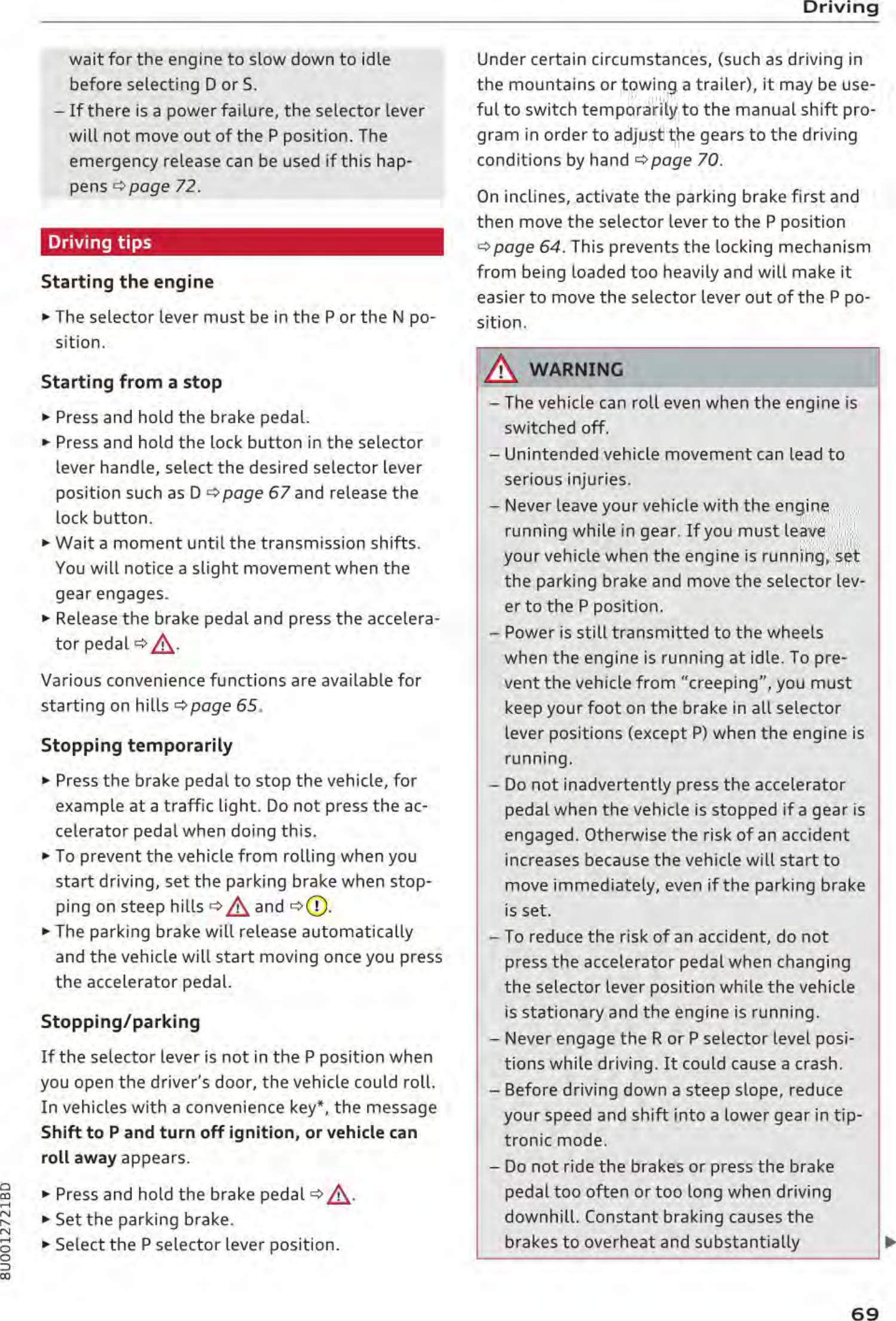 Page 13 of Robert Bosch Car Multimedia AUFPK20 Instrument cluster with immobilizer User Manual part 2