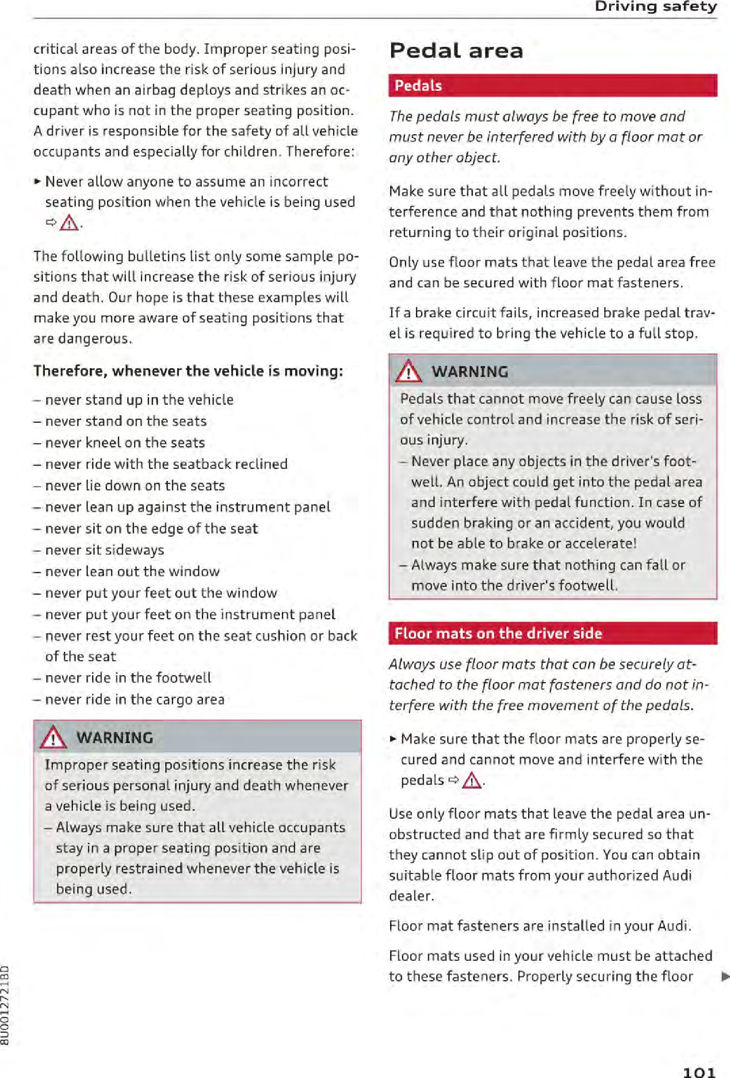 Page 45 of Robert Bosch Car Multimedia AUFPK20 Instrument cluster with immobilizer User Manual part 2