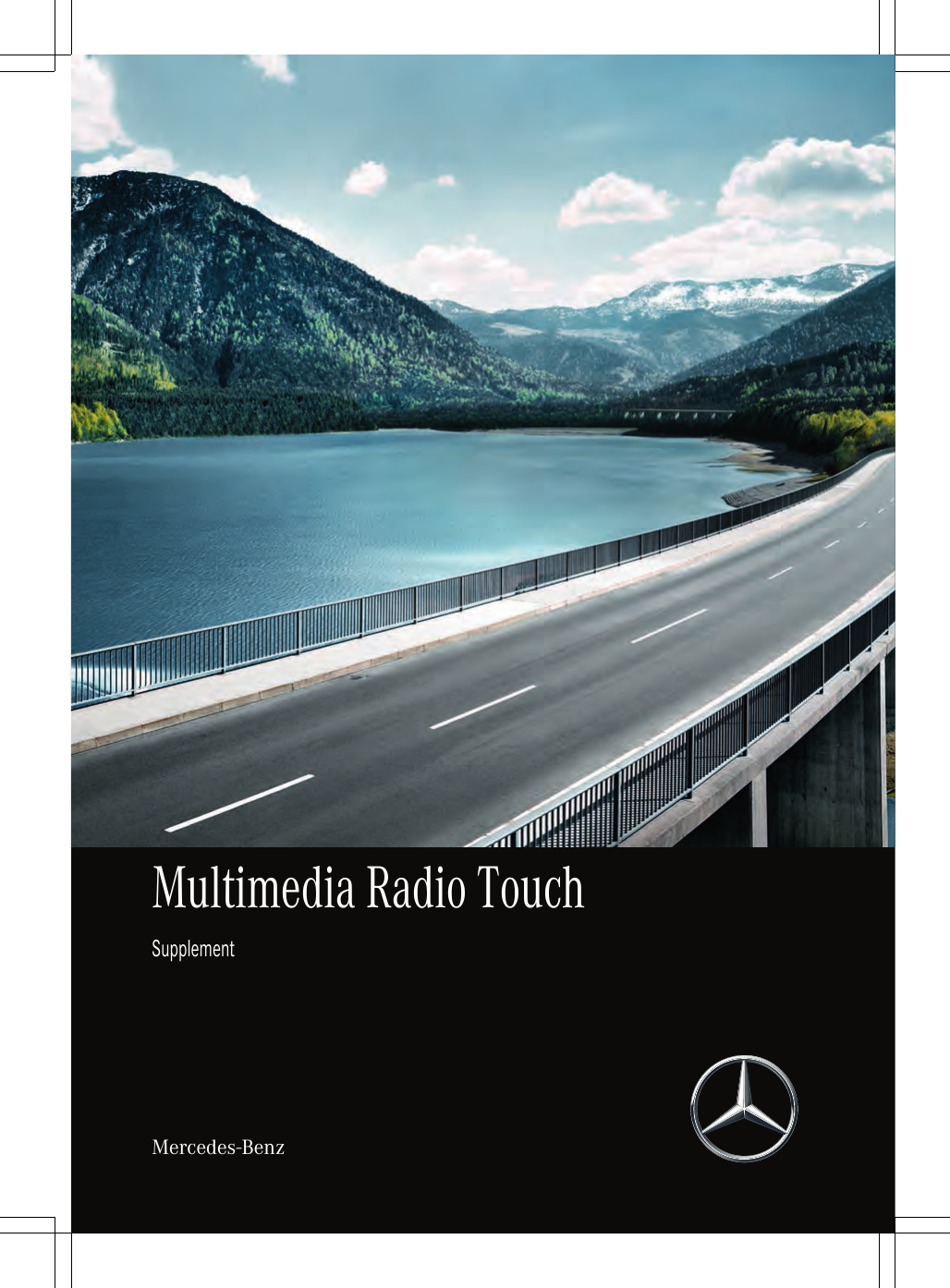 Multimedia Radio TouchSupplementMercedes-Benz