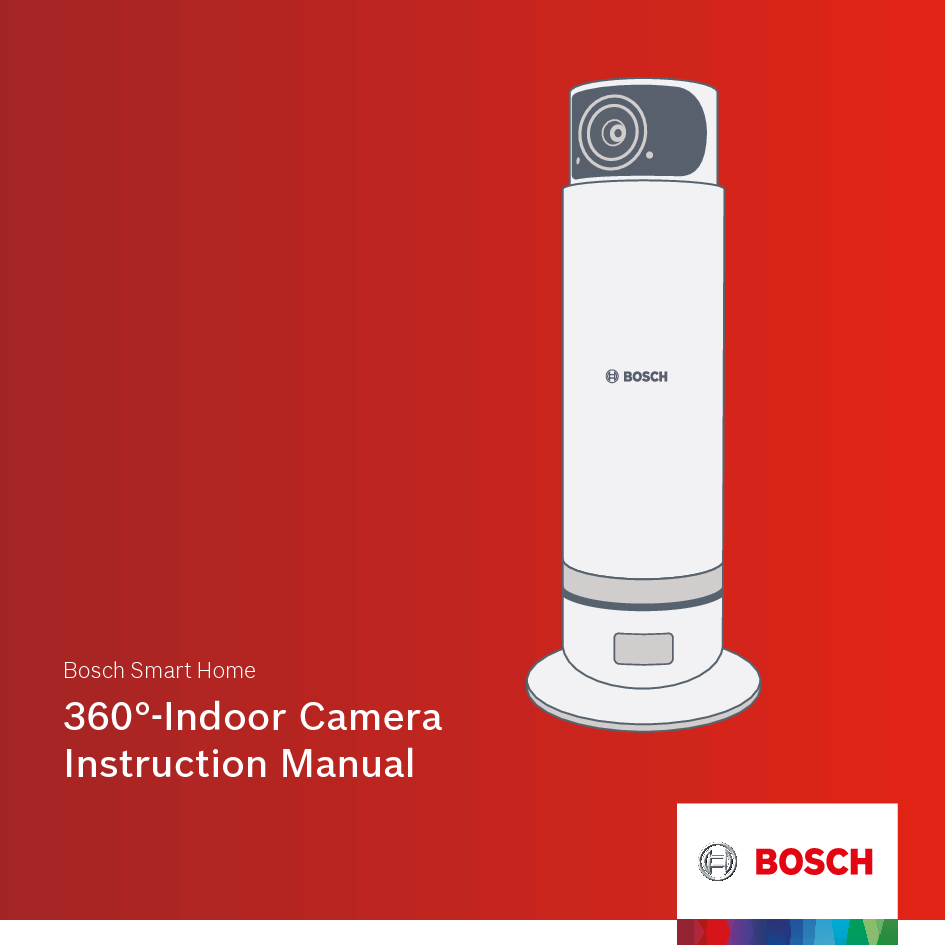 360°-Indoor CameraInstruction ManualBosch Smart Home