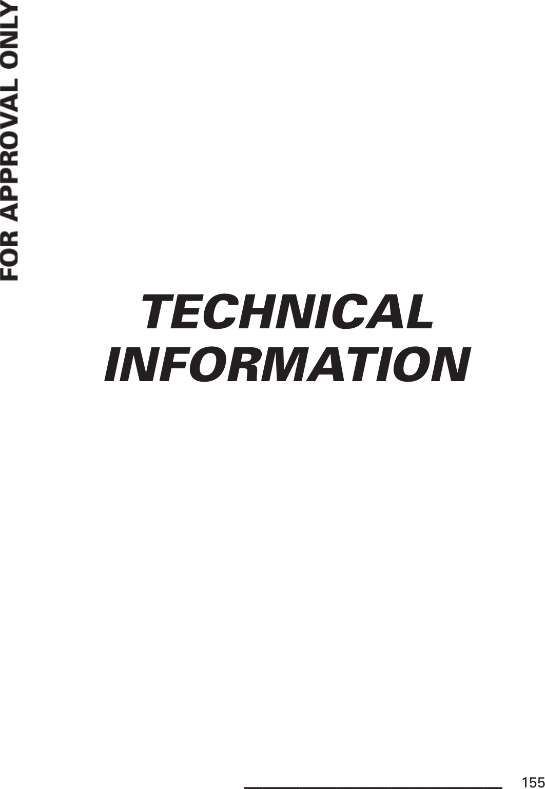 TECHNICALINFORMATION______________ 155