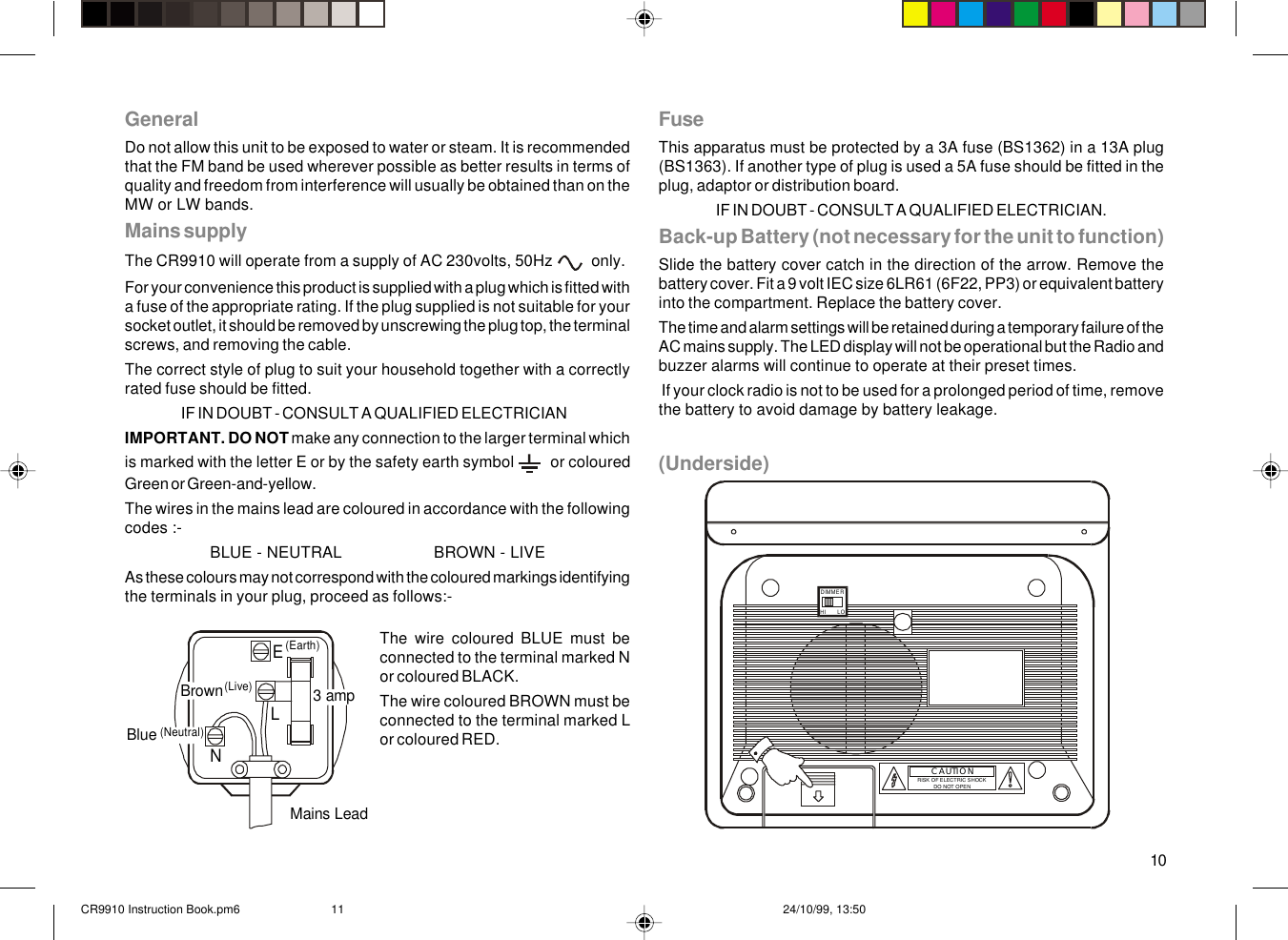 Page 11 of 12 - Roberts-Radio Roberts-Radio-Cr9910-Users-Manual- CR9910 Instruction Book  Roberts-radio-cr9910-users-manual