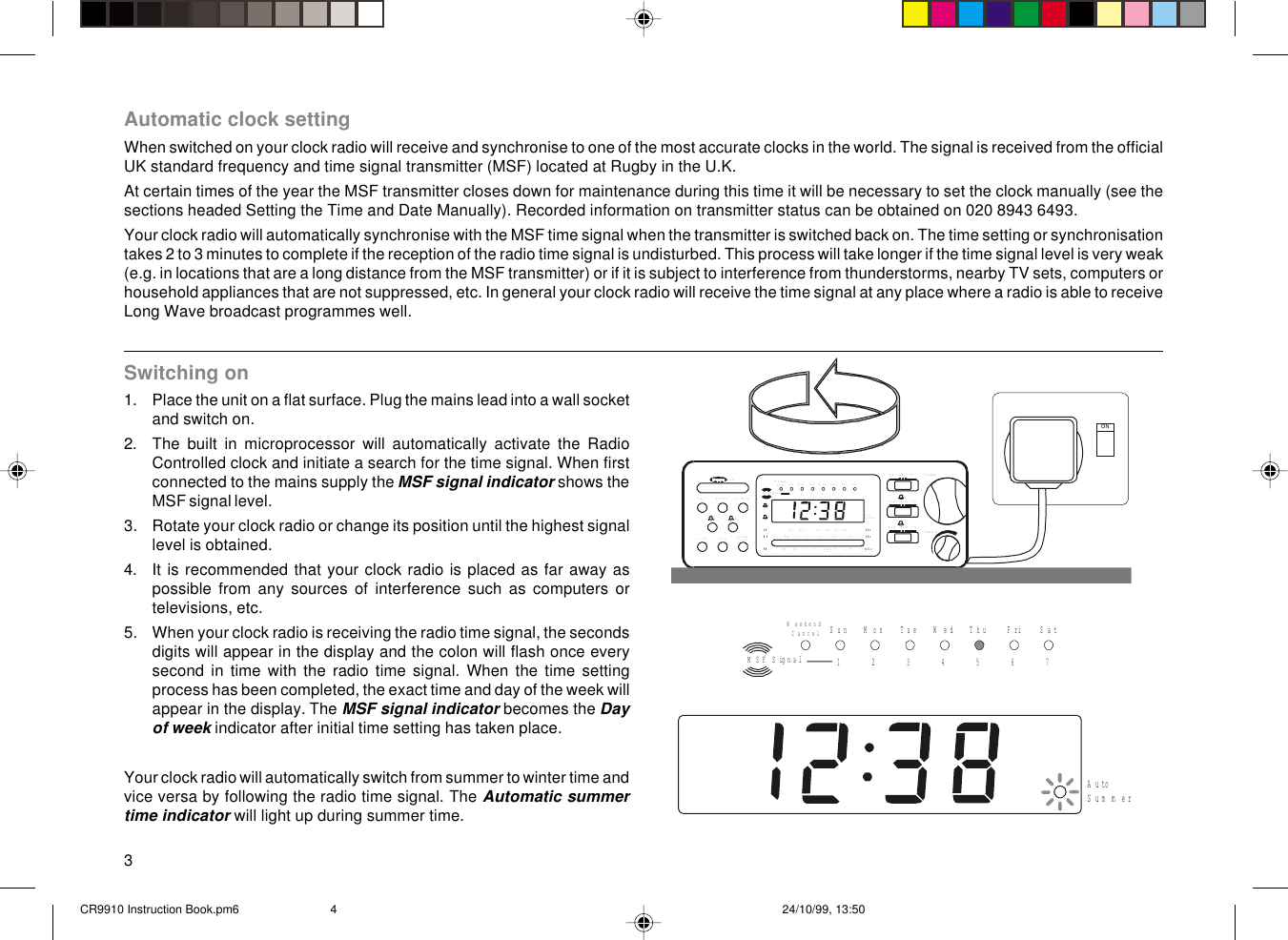 Page 4 of 12 - Roberts-Radio Roberts-Radio-Cr9910-Users-Manual- CR9910 Instruction Book  Roberts-radio-cr9910-users-manual