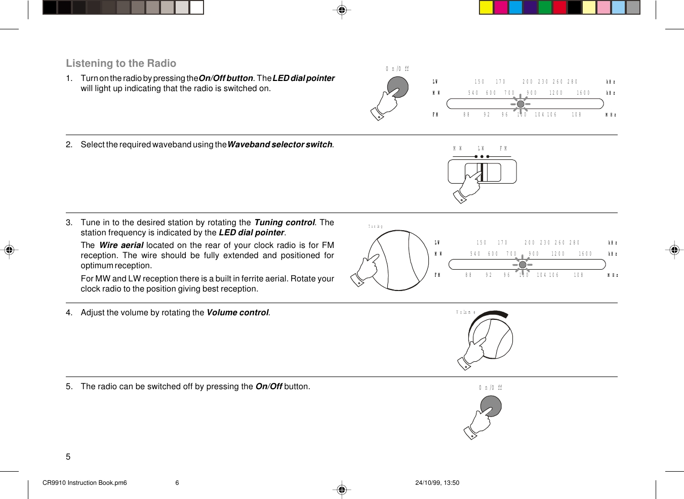 Page 6 of 12 - Roberts-Radio Roberts-Radio-Cr9910-Users-Manual- CR9910 Instruction Book  Roberts-radio-cr9910-users-manual