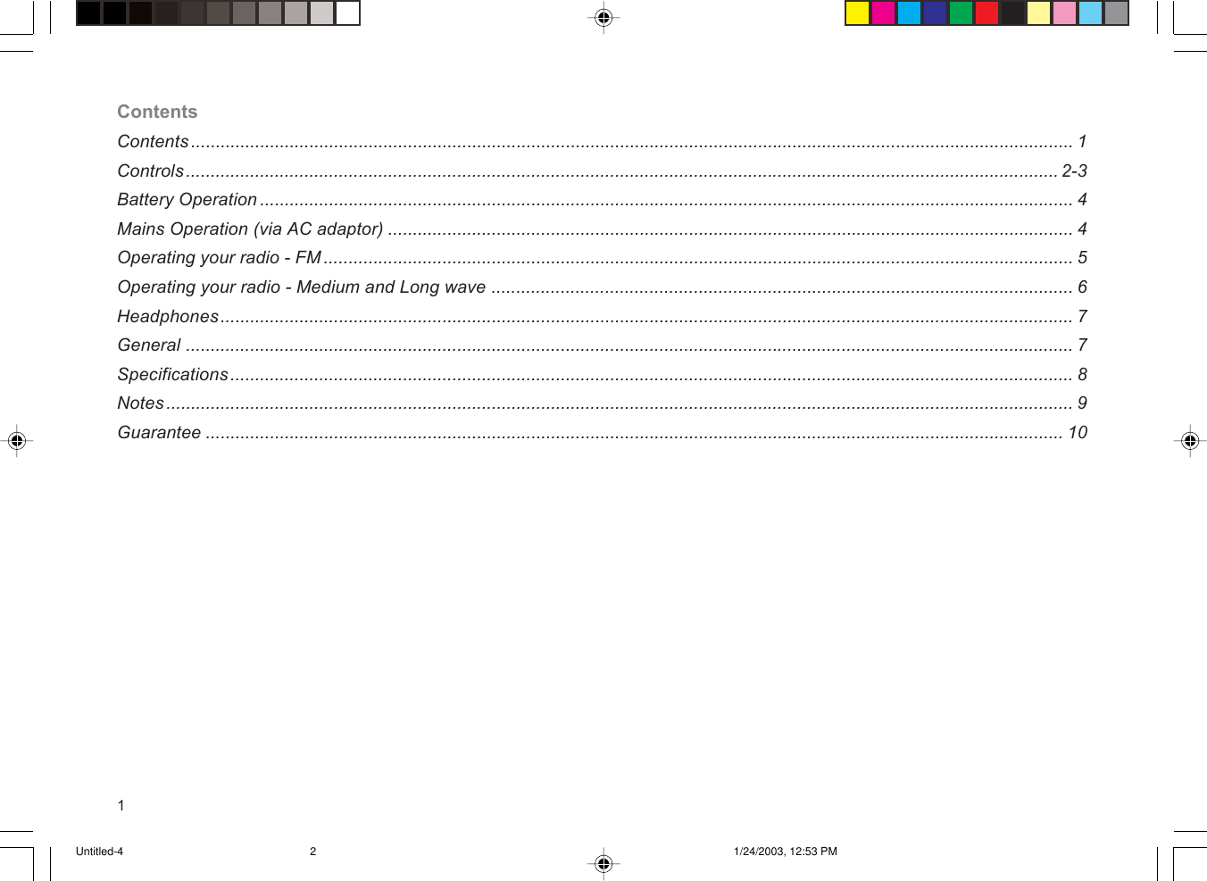 Page 2 of 12 - Roberts-Radio Roberts-Radio-R761-Users-Manual--4  Roberts-radio-r761-users-manual