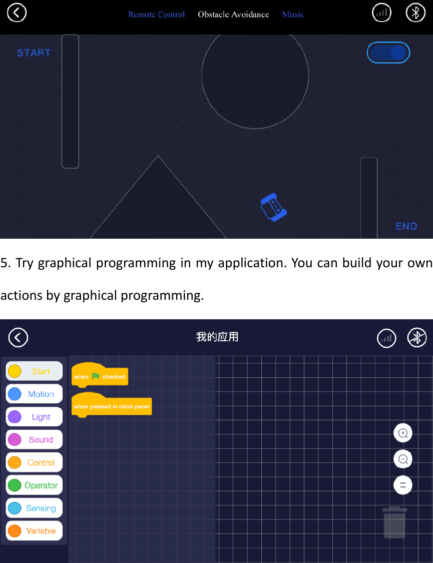 Page 6 of RoboBloq RB00002 Q-scout User Manual 