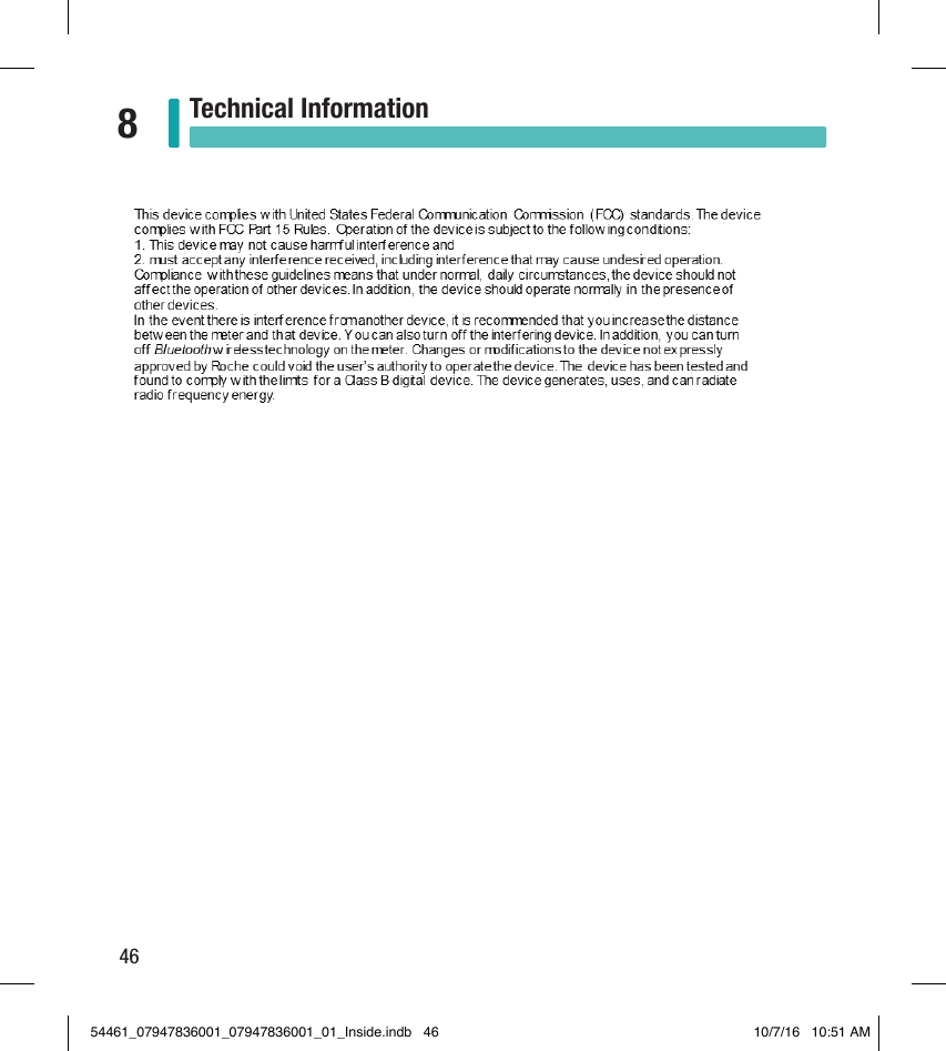 46Technical Information854461_07947836001_07947836001_01_Inside.indb   46 10/7/16   10:51 AM