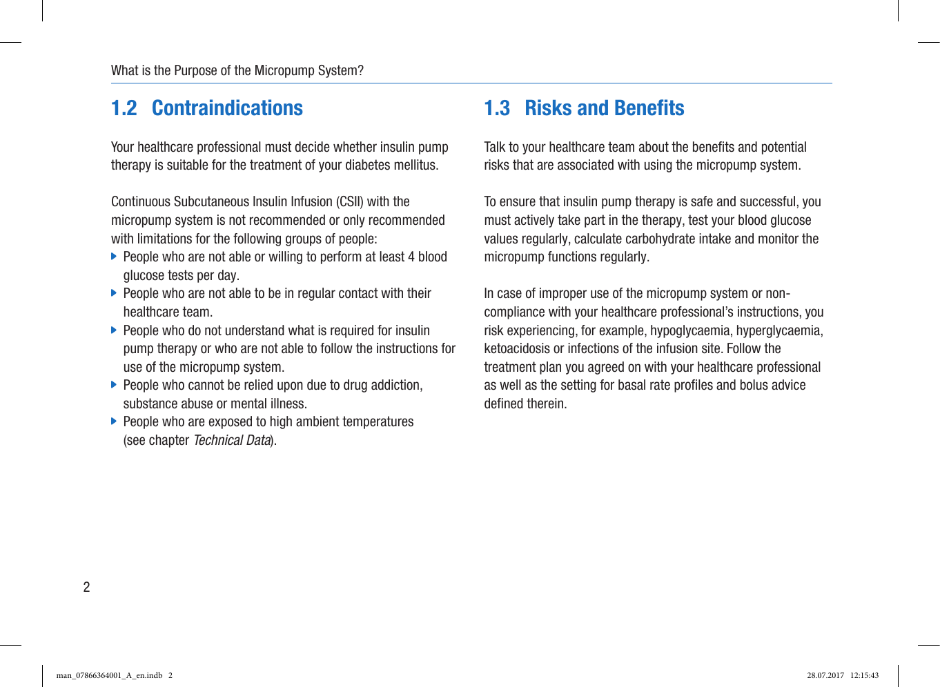 Page 10 of Roche Diagnostics Diabetes Care GW Accu-Chek  Solo micropump User Manual Part 1