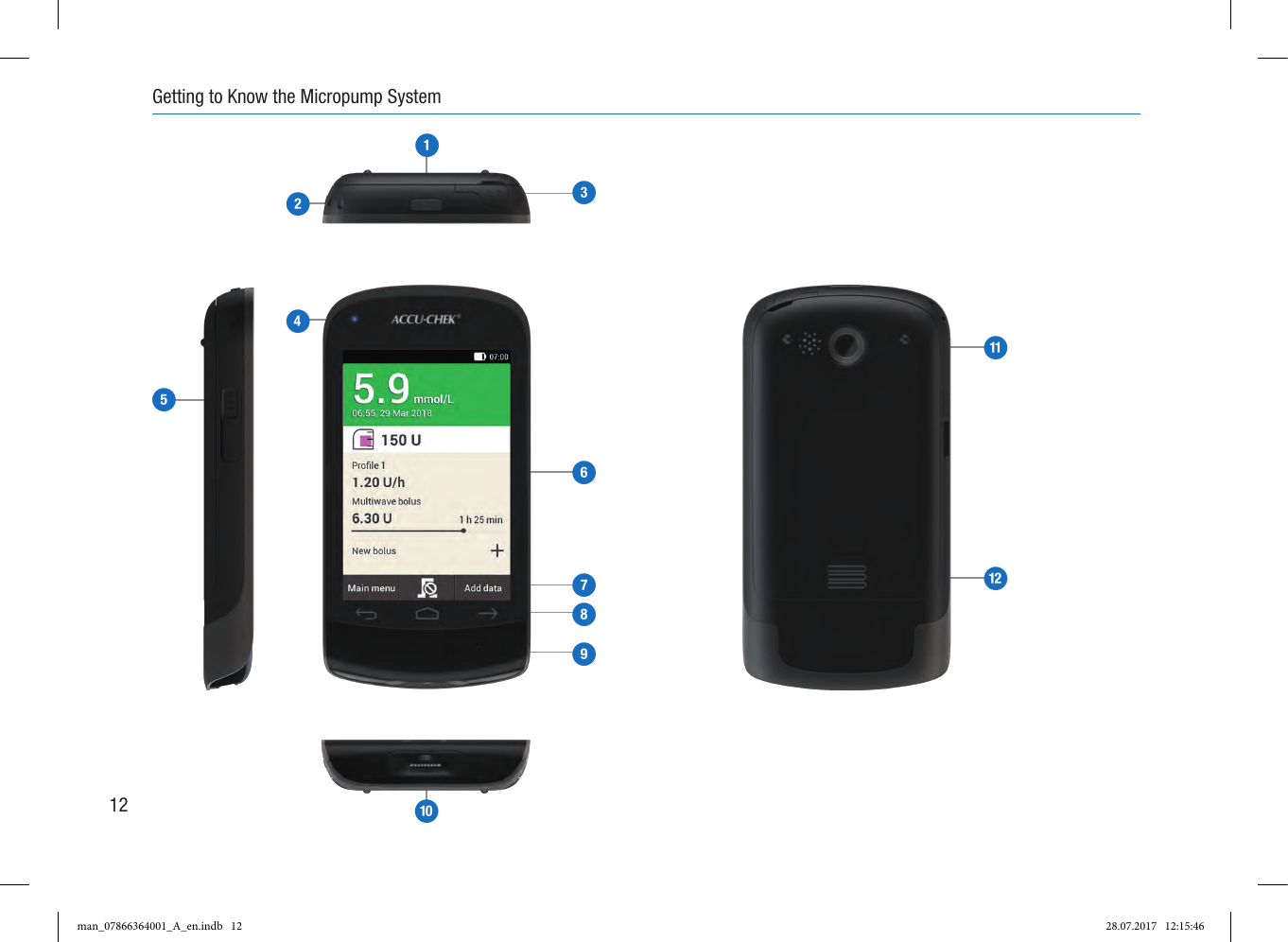 Page 20 of Roche Diagnostics Diabetes Care GW Accu-Chek  Solo micropump User Manual Part 1