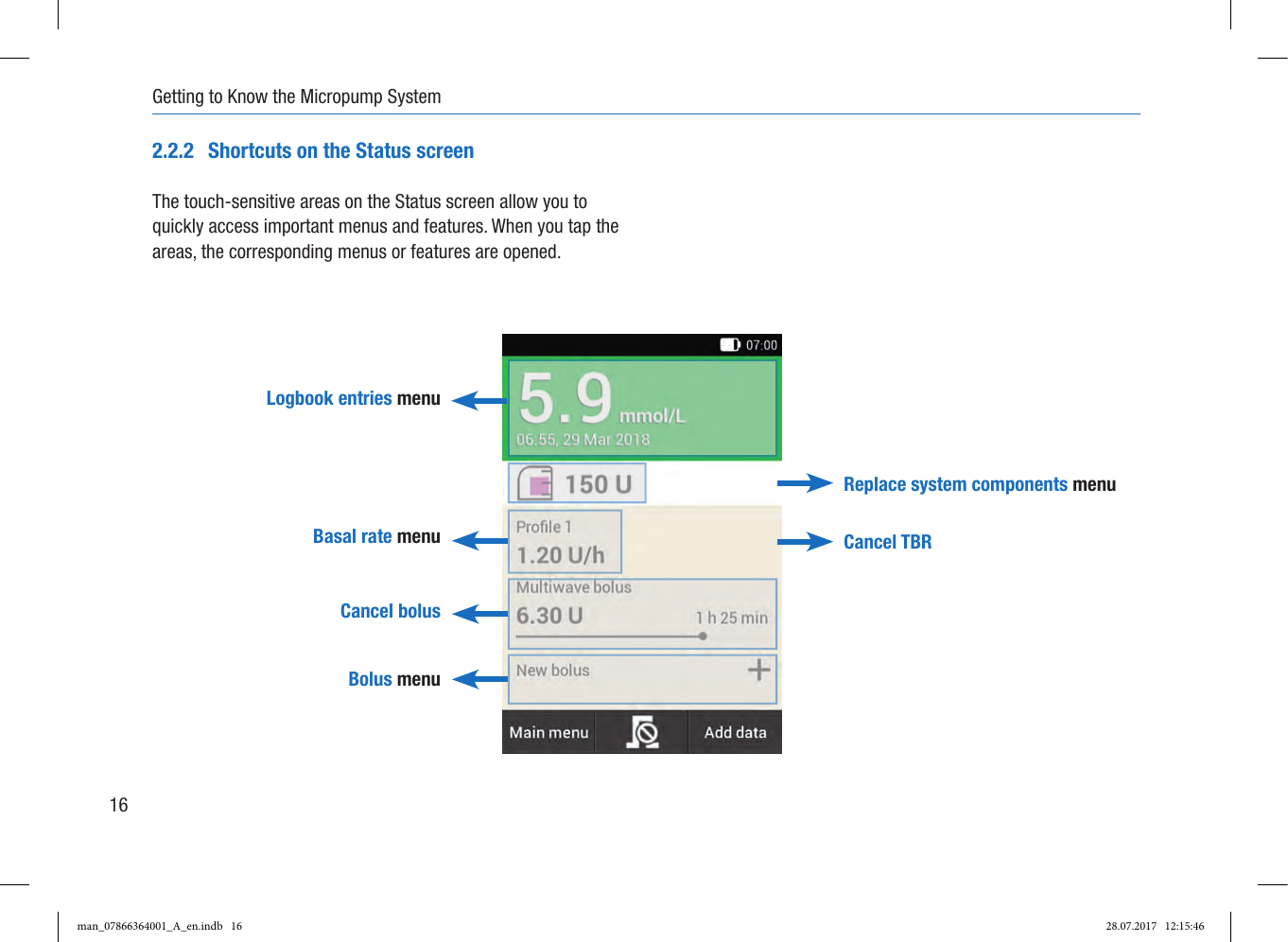Page 24 of Roche Diagnostics Diabetes Care GW Accu-Chek  Solo micropump User Manual Part 1