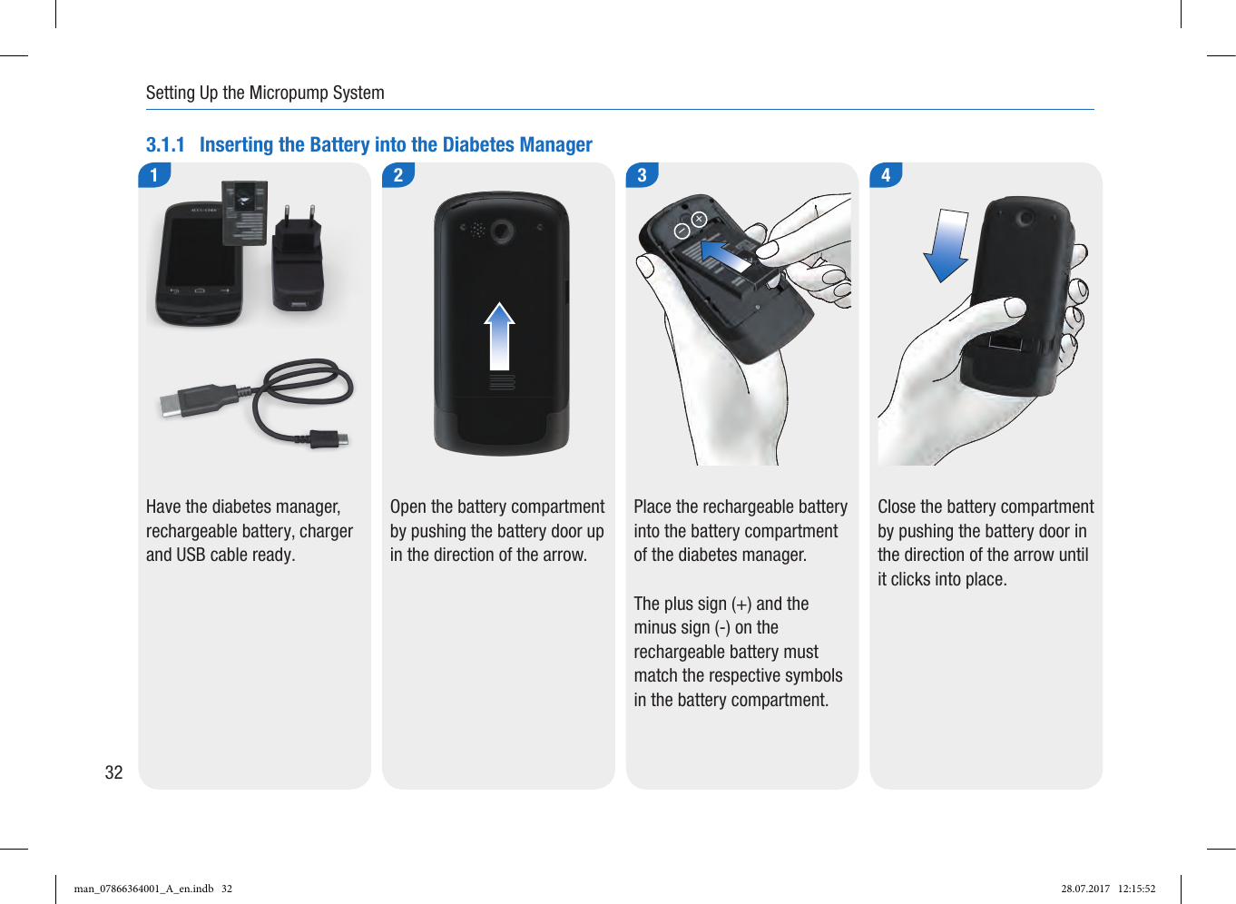 Page 40 of Roche Diagnostics Diabetes Care GW Accu-Chek  Solo micropump User Manual Part 1