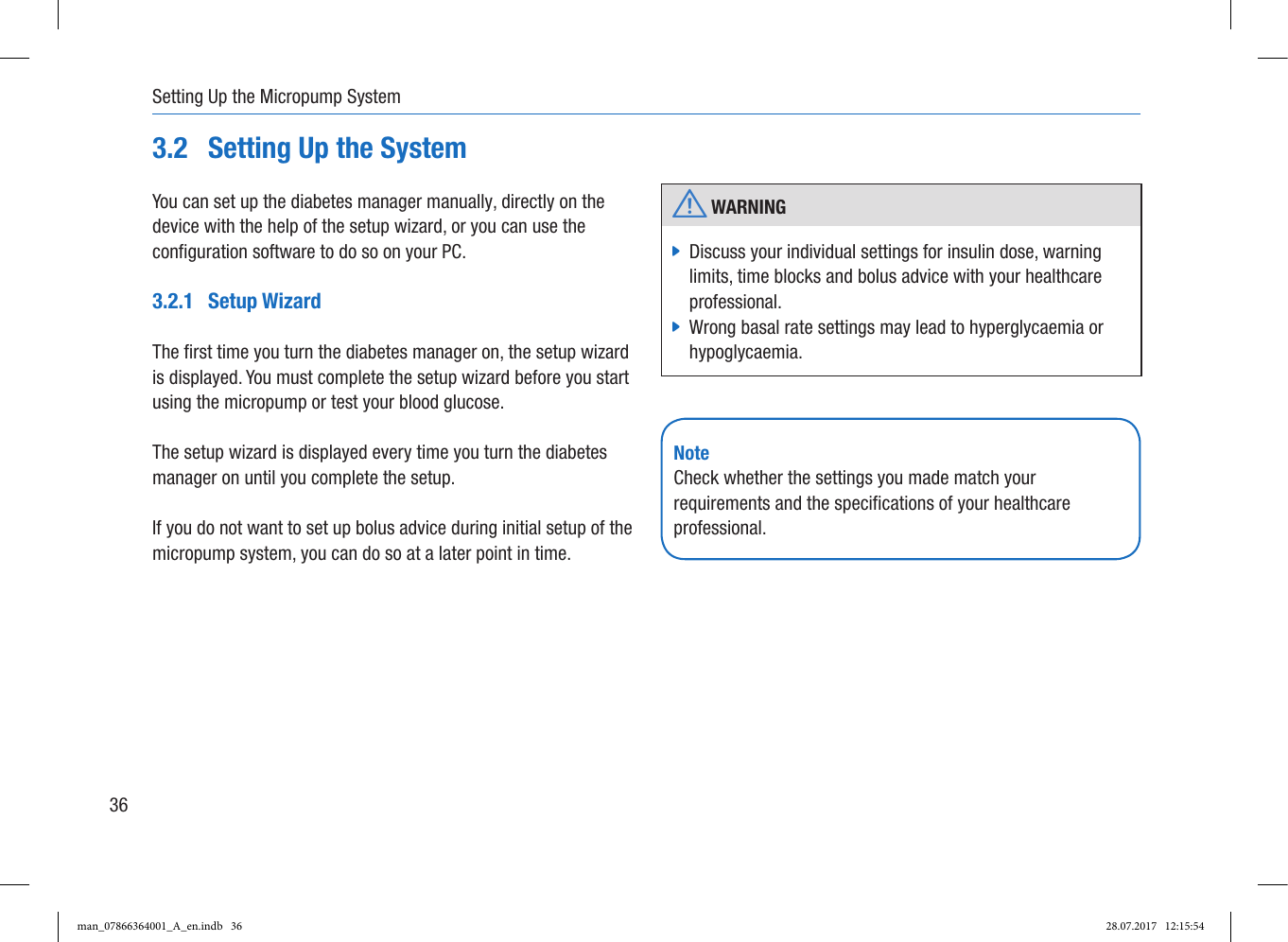 Page 44 of Roche Diagnostics Diabetes Care GW Accu-Chek  Solo micropump User Manual Part 1