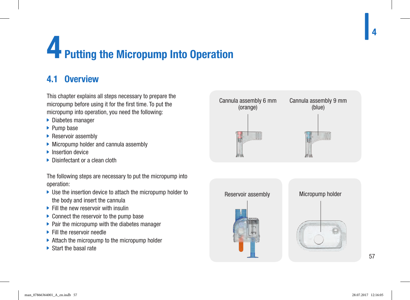 Page 65 of Roche Diagnostics Diabetes Care GW Accu-Chek  Solo micropump User Manual Part 1